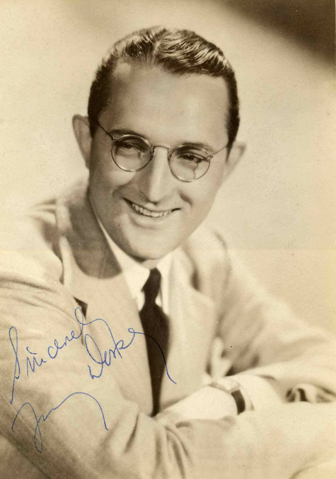 Tommy Dorsey, black and white portrait photography, vintage sepia-toned portrait, HD Phone Wallpaper