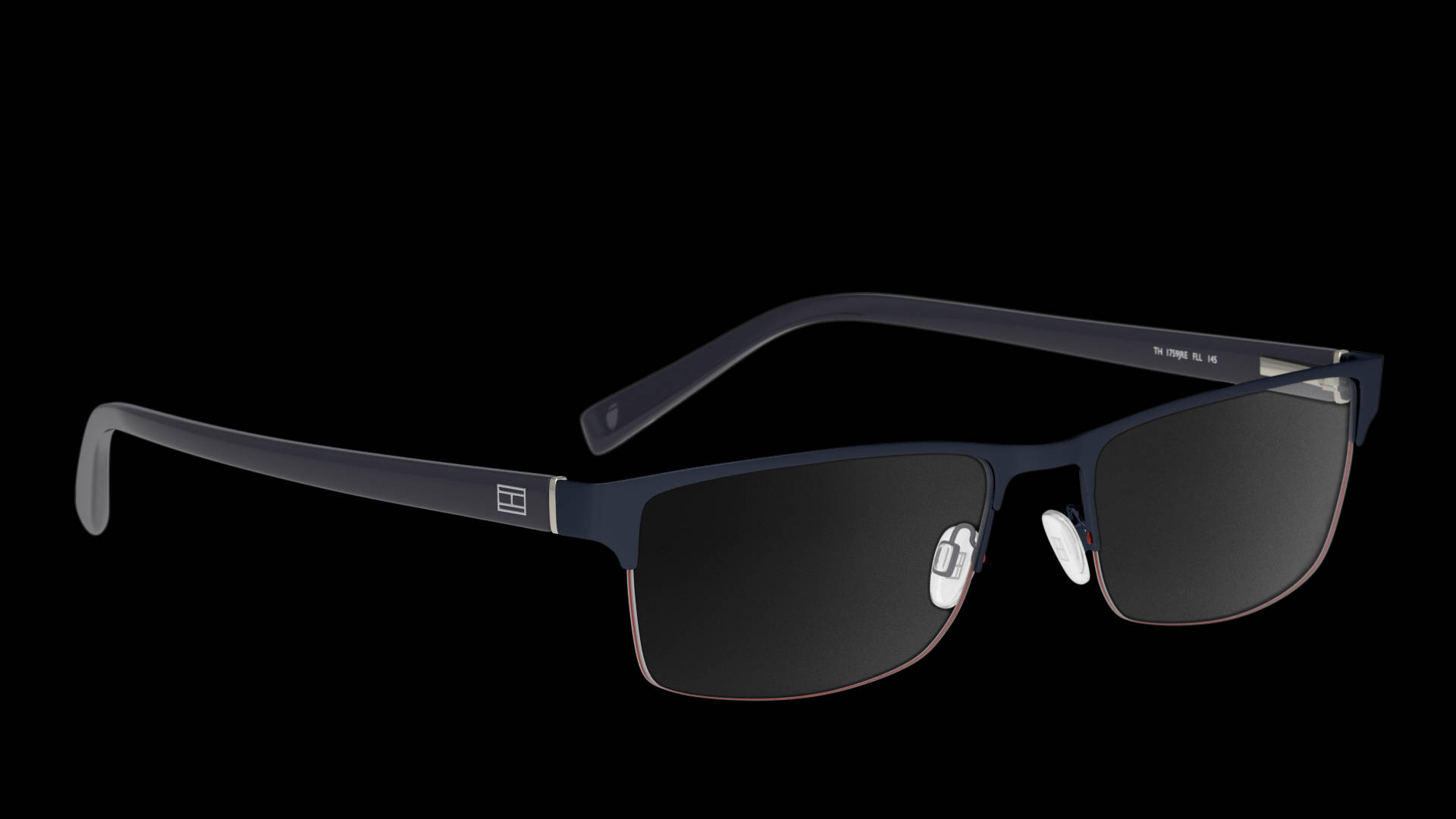 Tommy Hilfiger, men's glasses, navy blue framed sunglasses, Full HD Desktop Wallpaper