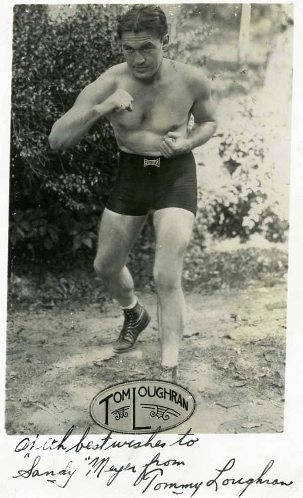 Tommy Loughran, boxer, outdoors, SD Phone Wallpaper