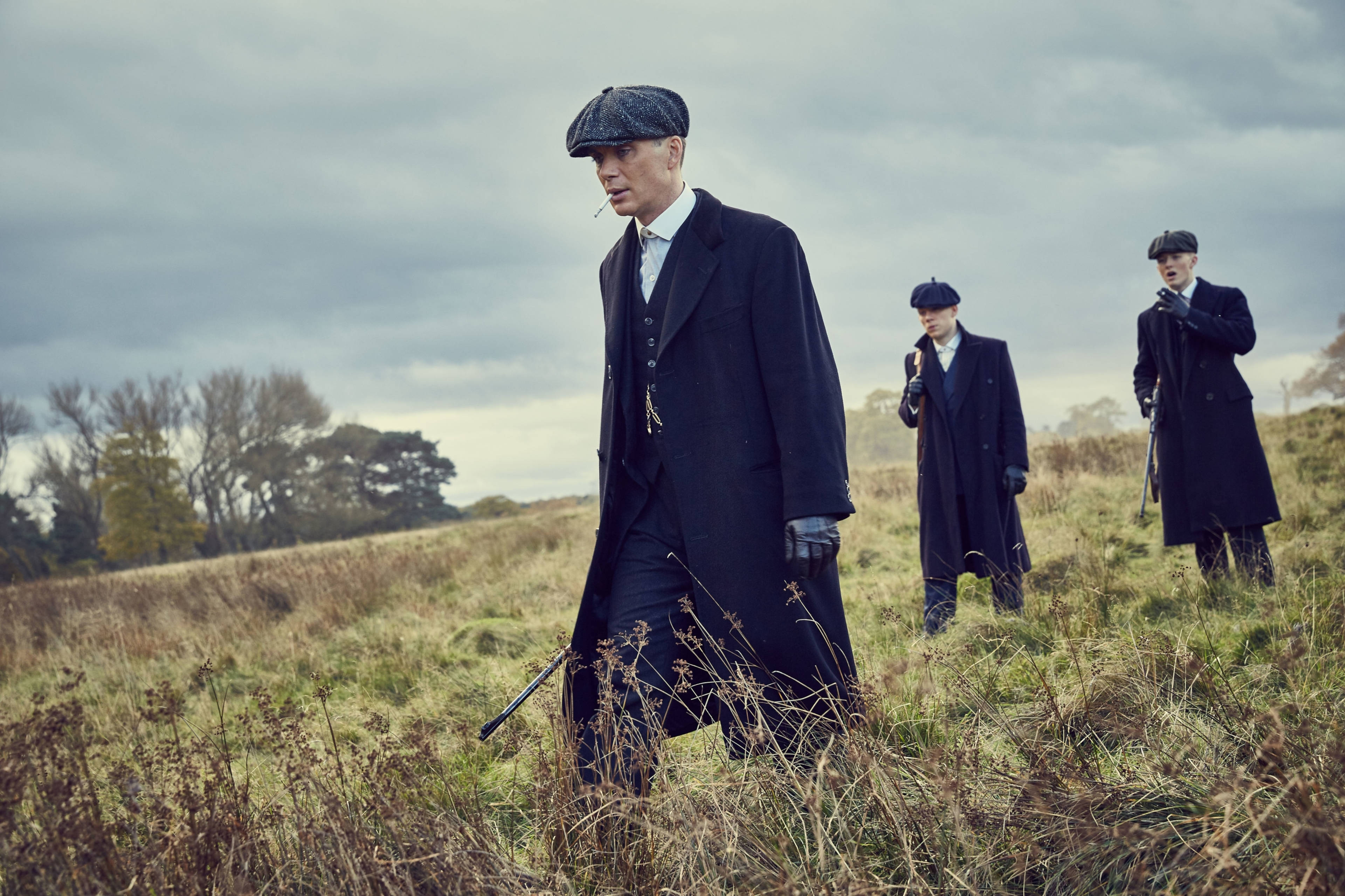 Tommy Shelby, 4K, field, 4K Desktop Wallpaper