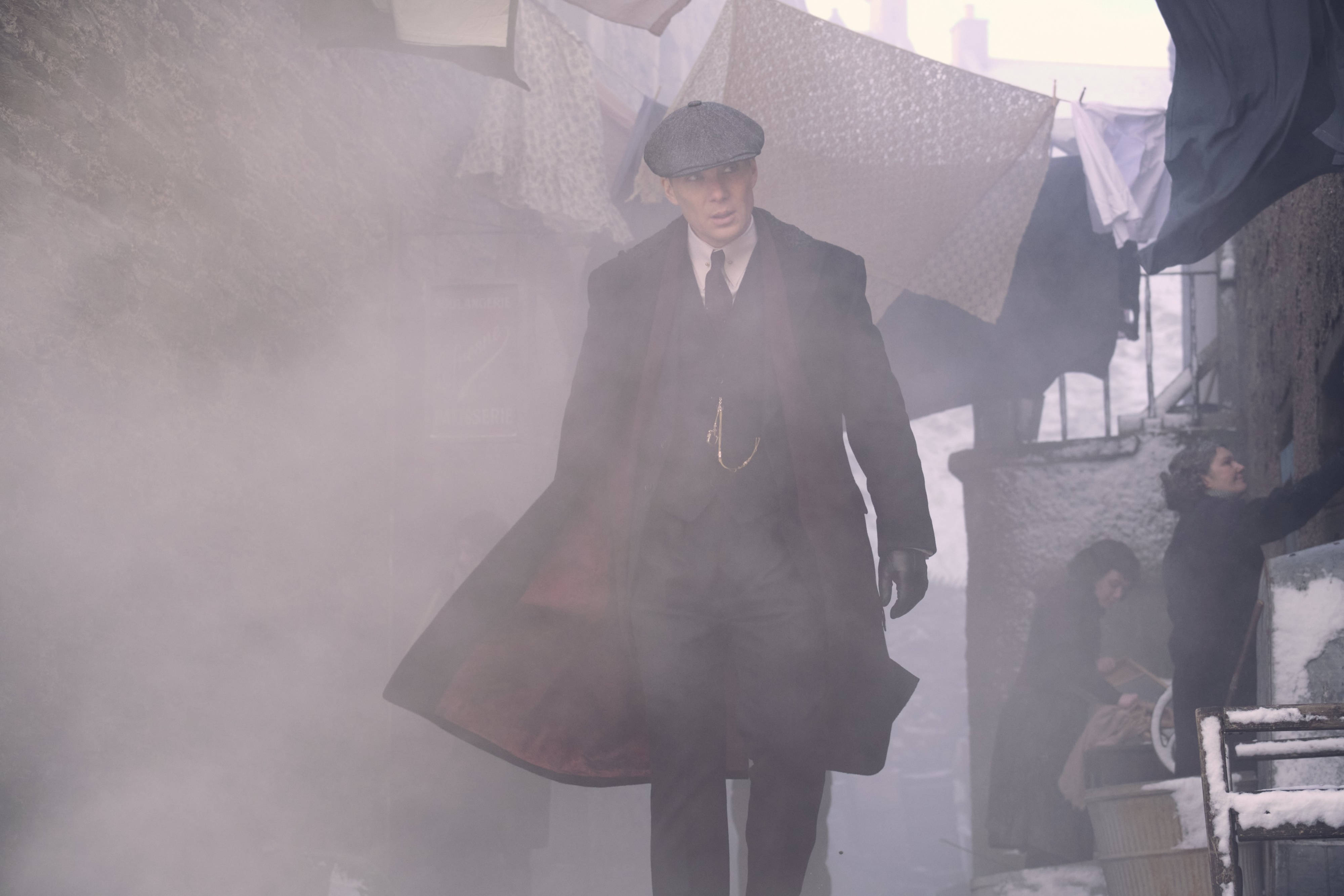 Tommy Shelby, 4K, trench coat, 4K Desktop Wallpaper