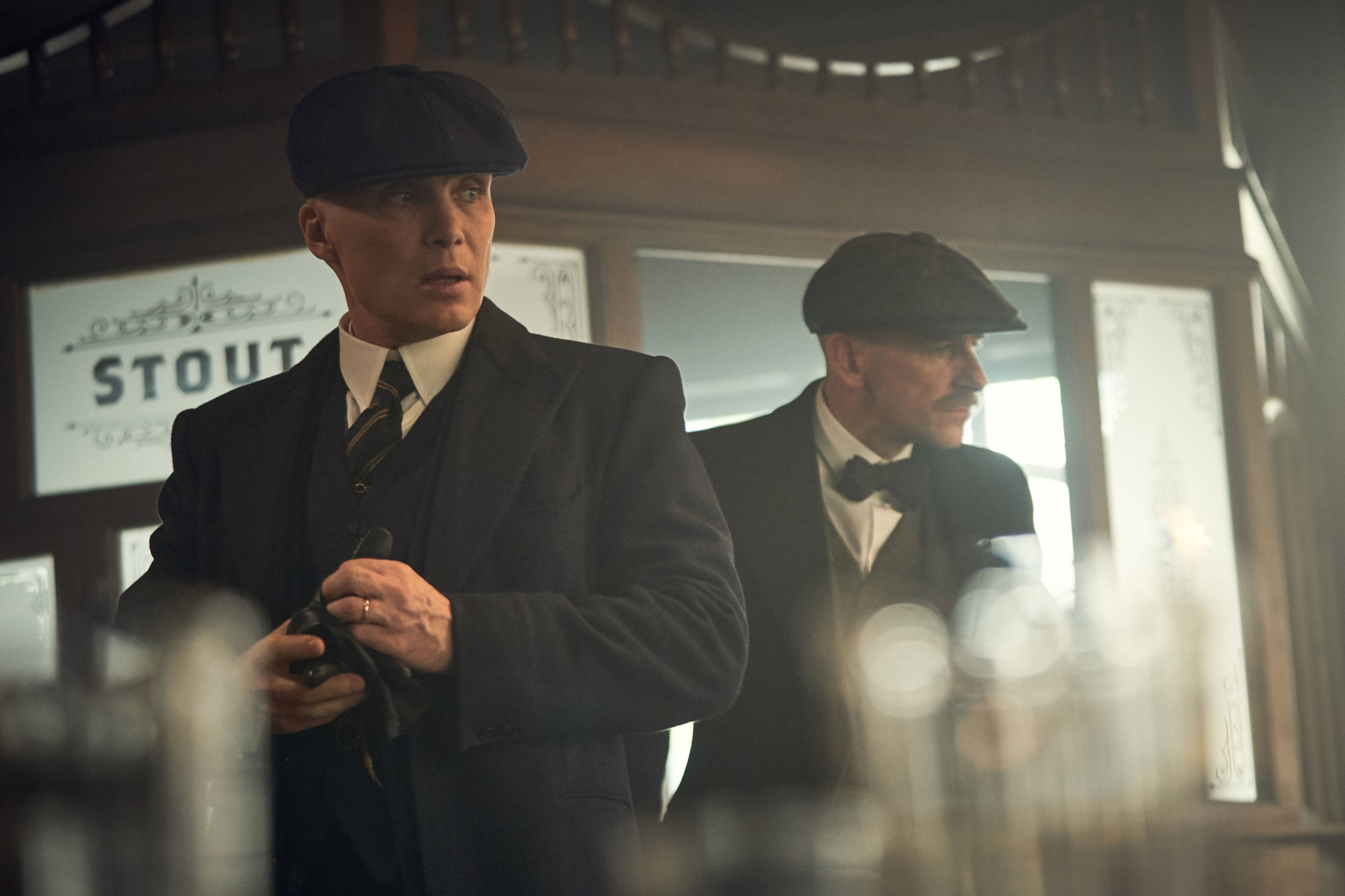 Tommy Shelby, 4K, vintage suits, 4K Desktop Wallpaper