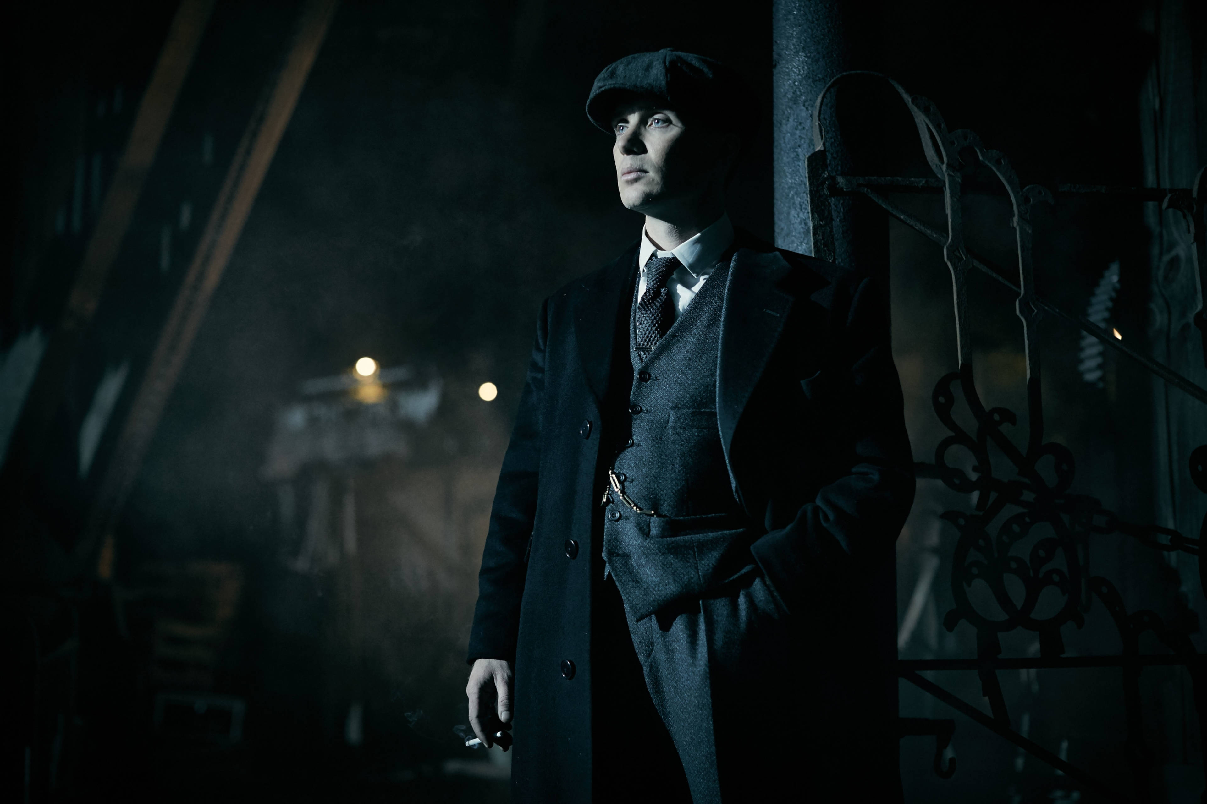 Tommy Shelby, 4K, Night, 4K Desktop Wallpaper