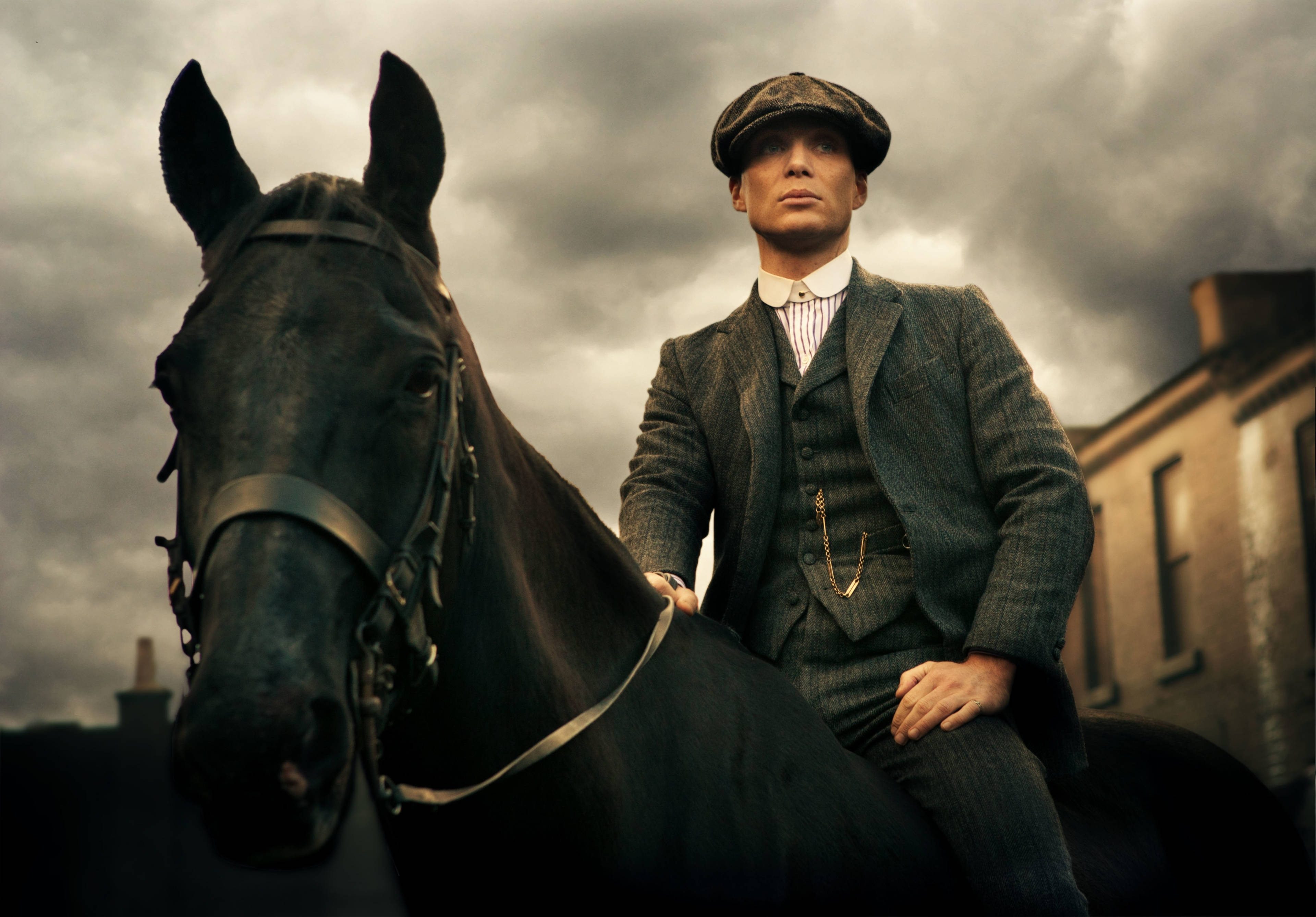Tommy Shelby, 4K, dark horse, 4K Desktop Wallpaper