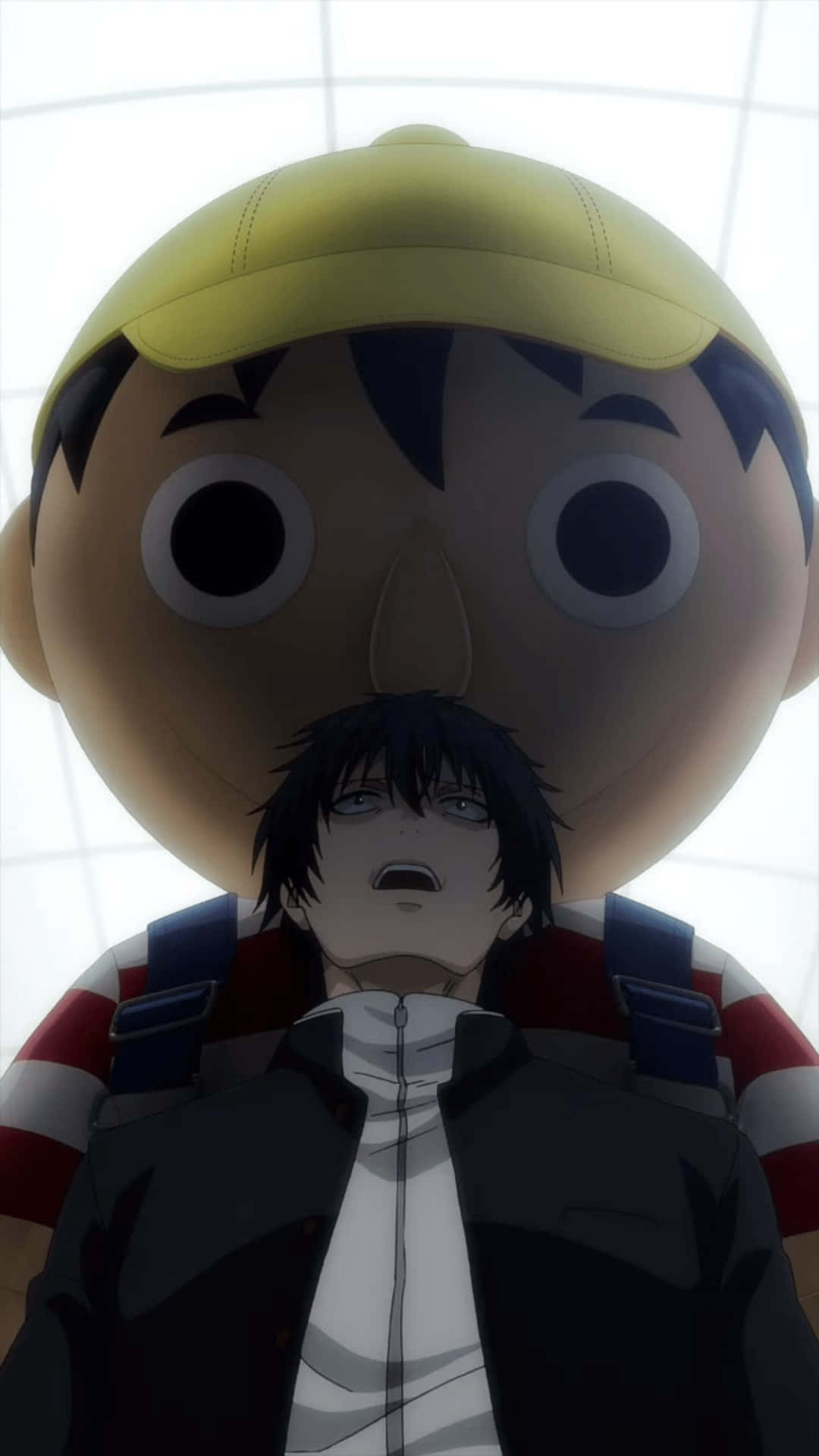 Tomodachi Game, anime, distorted perspective, Full HD Phone Wallpaper