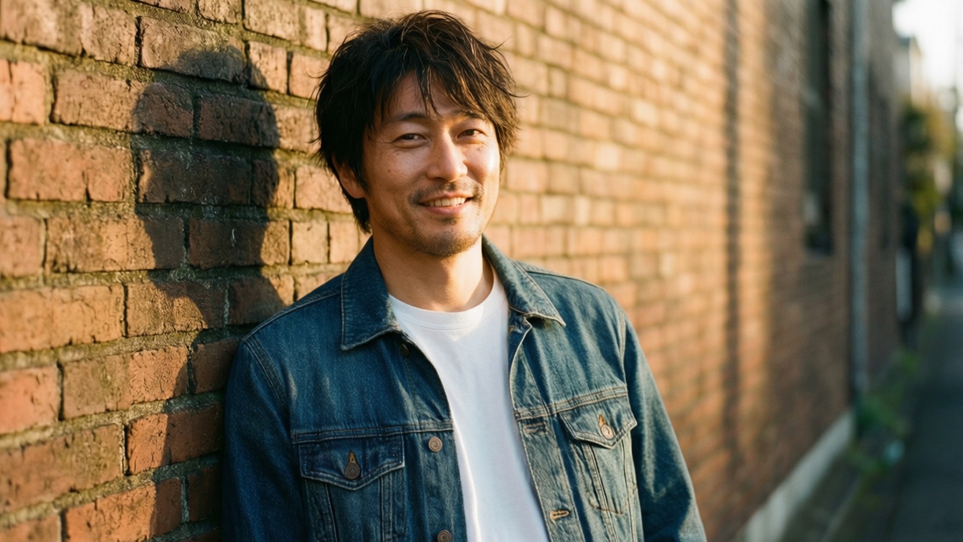 Tomohiro Nagatsuka, golden hour, casual attire, Full HD Desktop Wallpaper