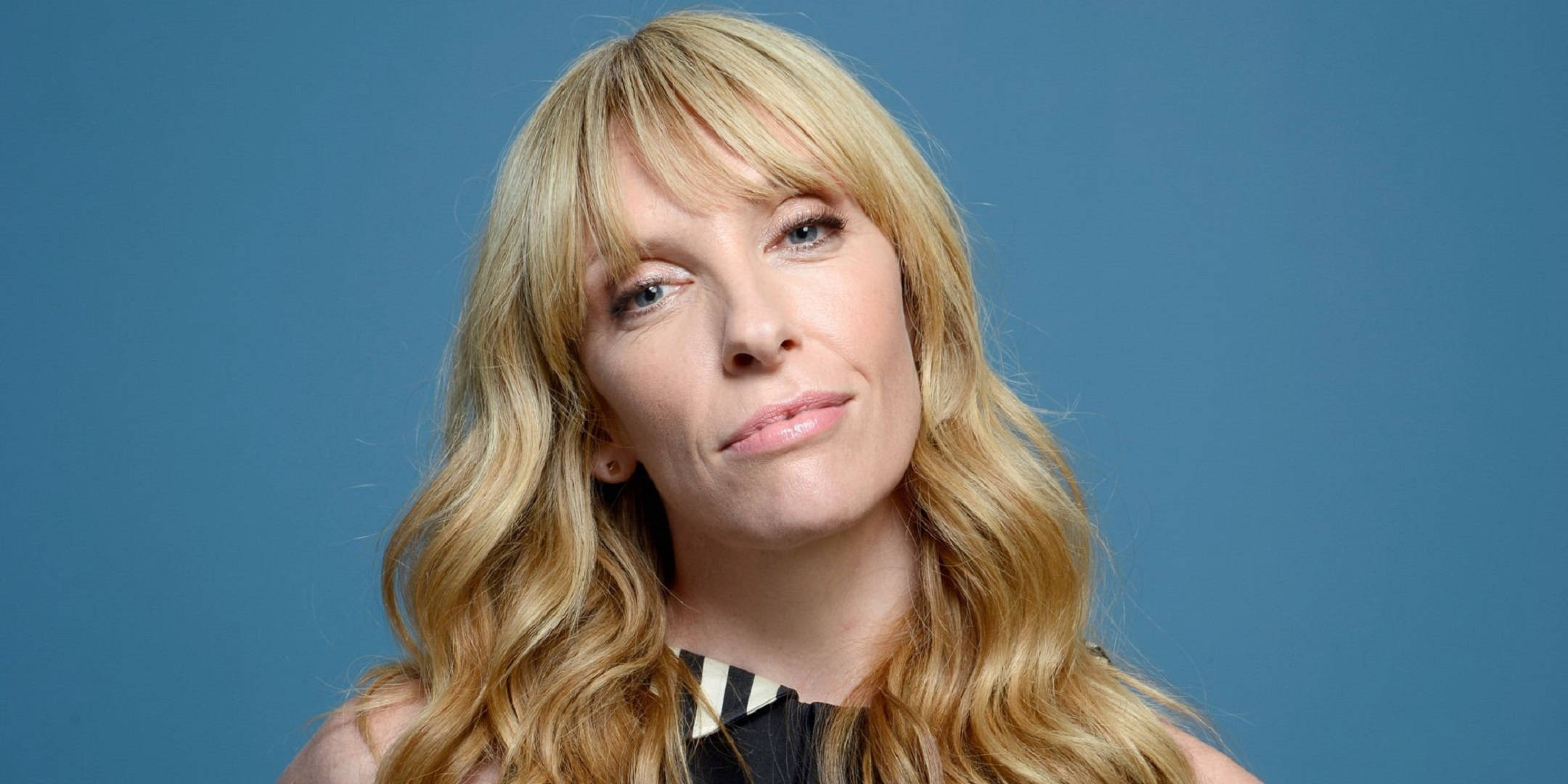 Toni Collette, Australian movie actress, blonde wavy hair, Full HD Desktop Wallpaper