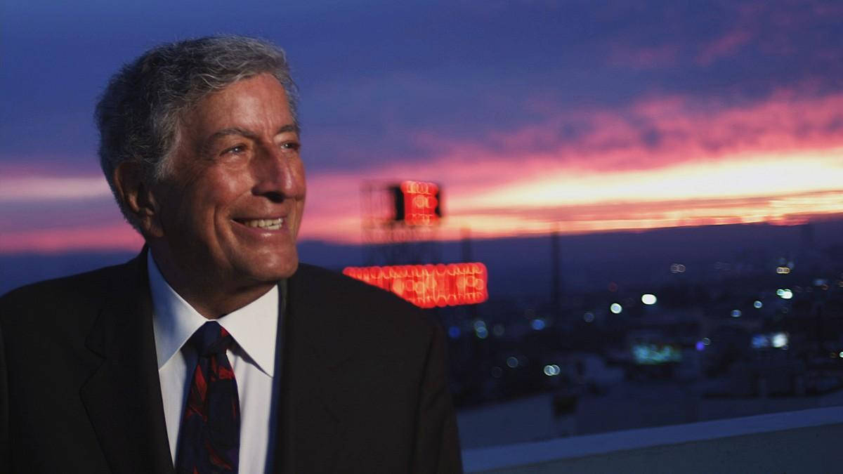 Tony Bennett, sunset, rooftop, SD Desktop Wallpaper
