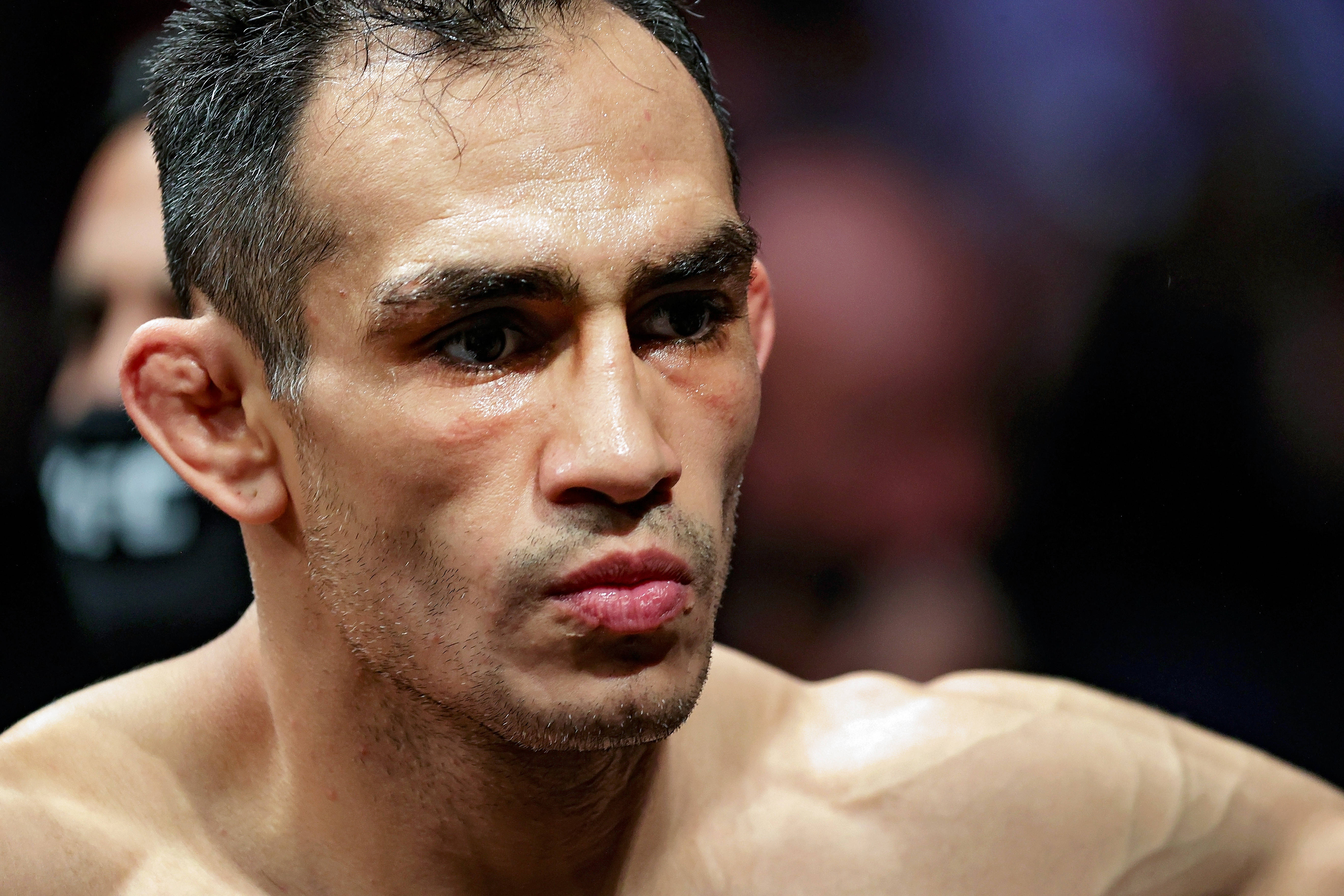 Tony Ferguson, sweaty, intense gaze, 5K Desktop Wallpaper