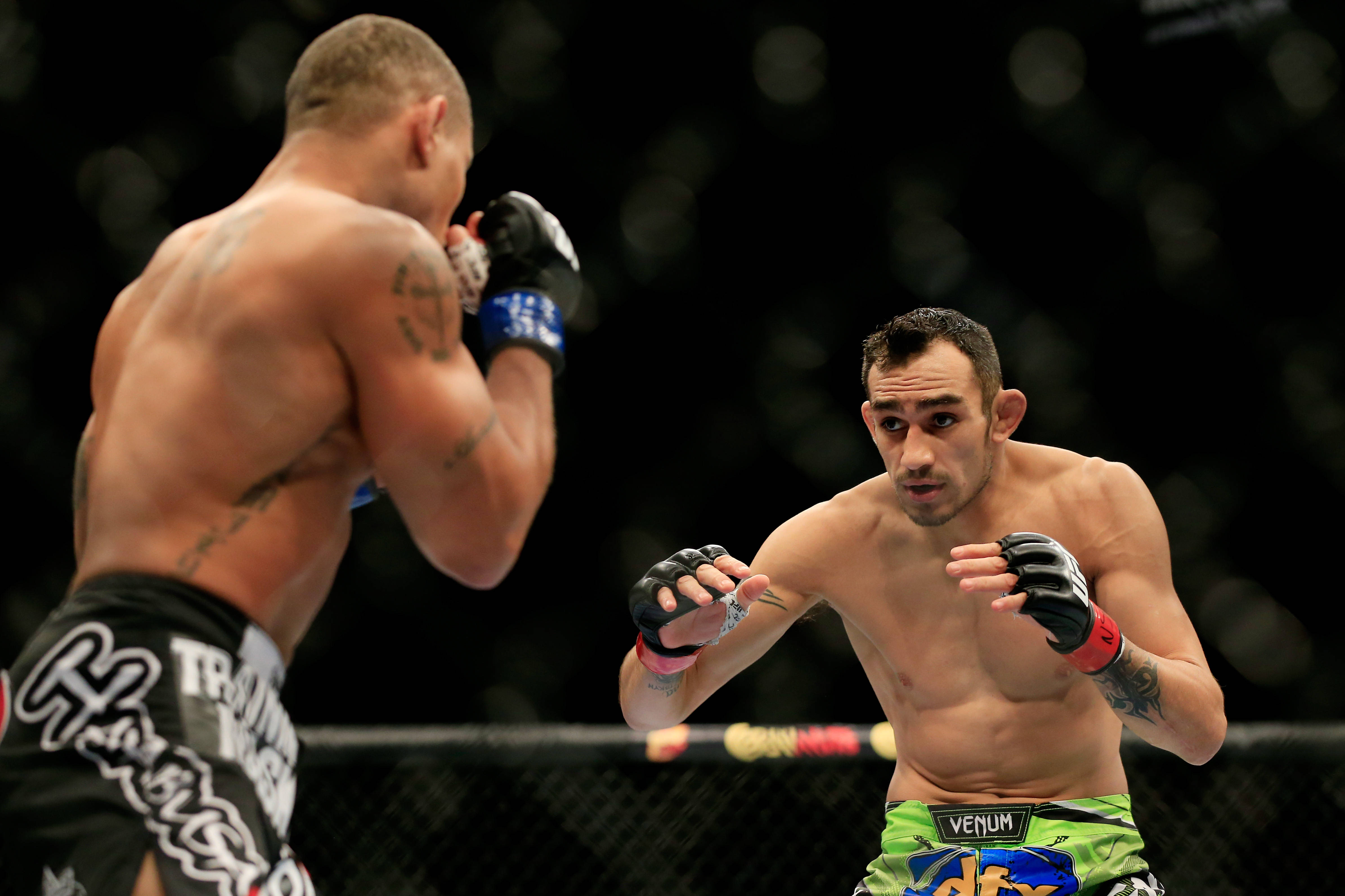 Tony Ferguson, cage, mixed martial arts match, 4K Desktop Wallpaper