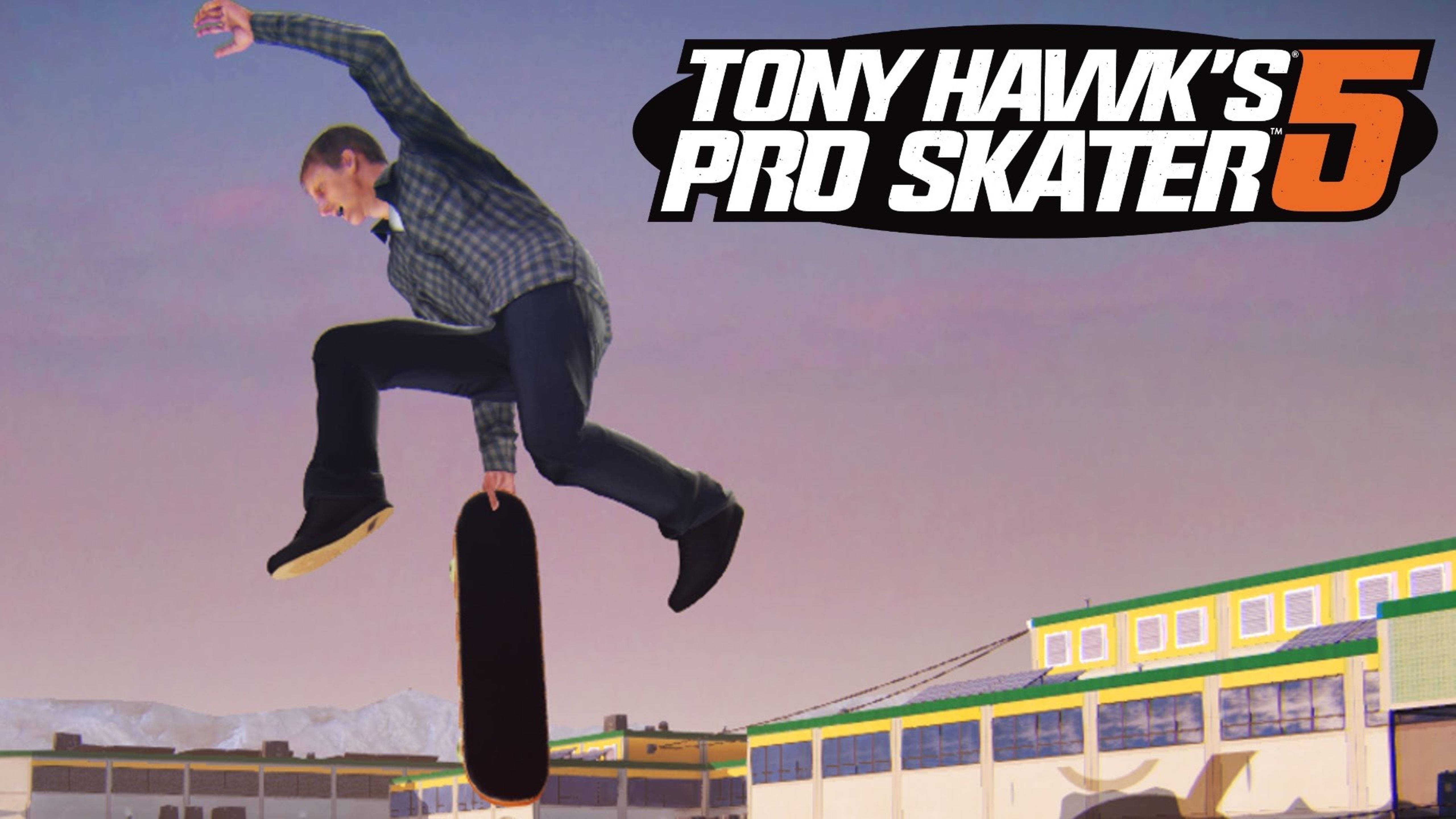 Tony Hawk, skateboard, stunt jump, 5K Desktop Wallpaper