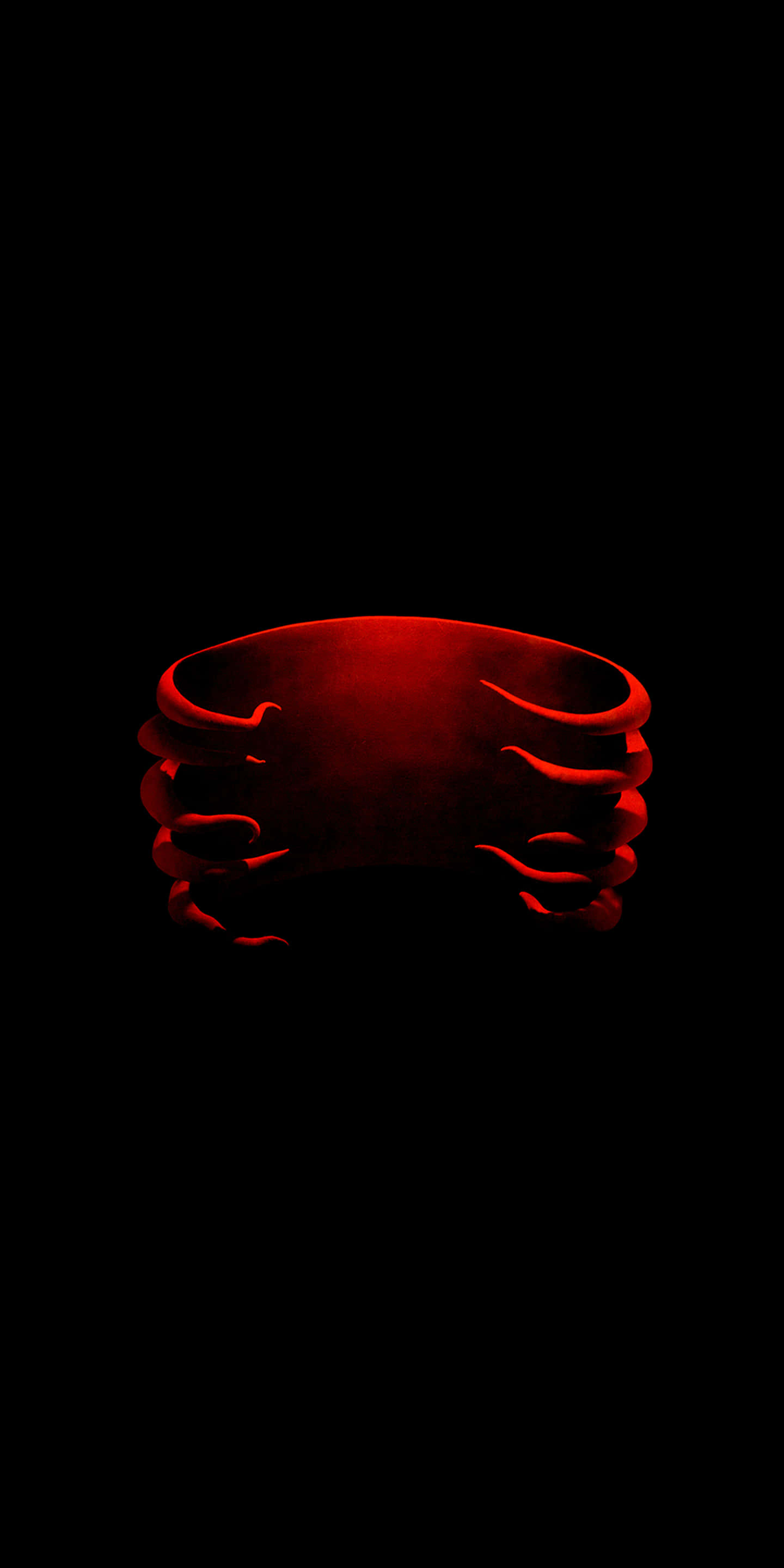 Tool Band, glowing red, claw-like bracelet, 2K Phone Wallpaper