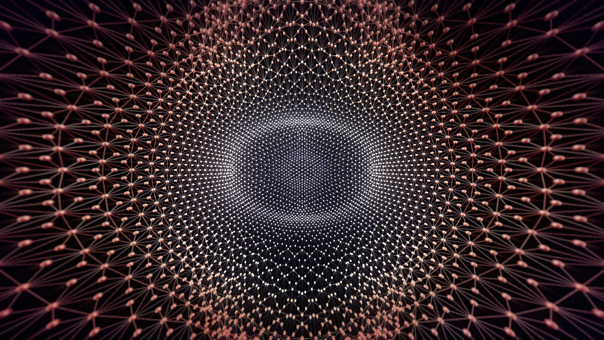 TOOL, glowing pink nodes, white lines, Full HD Desktop Wallpaper
