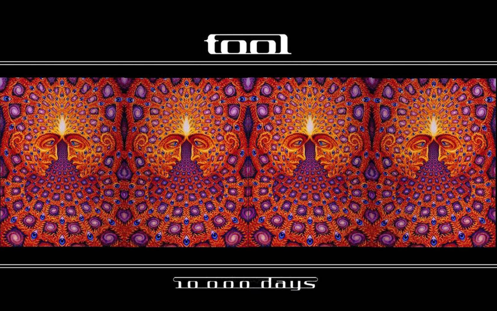 Tool, 10,000 Days, fiery orange, HD Desktop Wallpaper