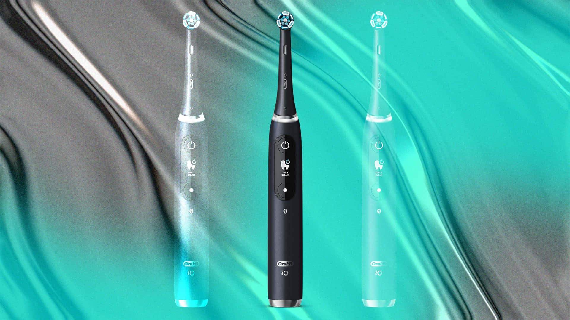 electric toothbrushes, silver, black, Full HD Desktop Wallpaper