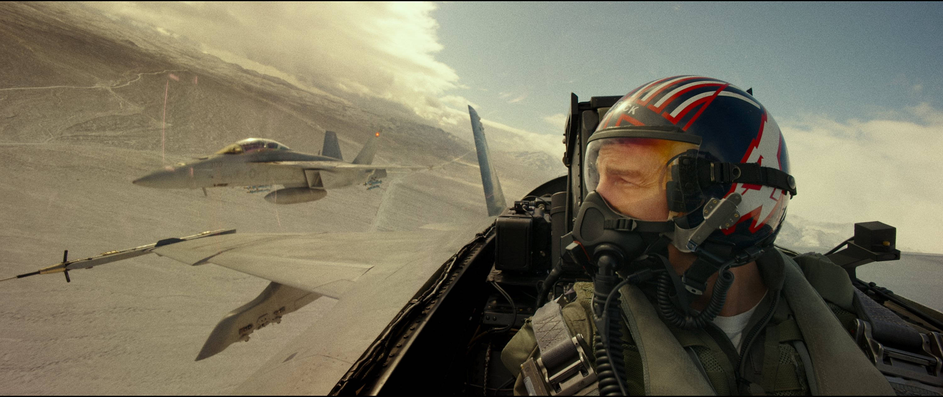 Top Gun Maverick, fighter jet cockpit, another jet, 2K Desktop Wallpaper
