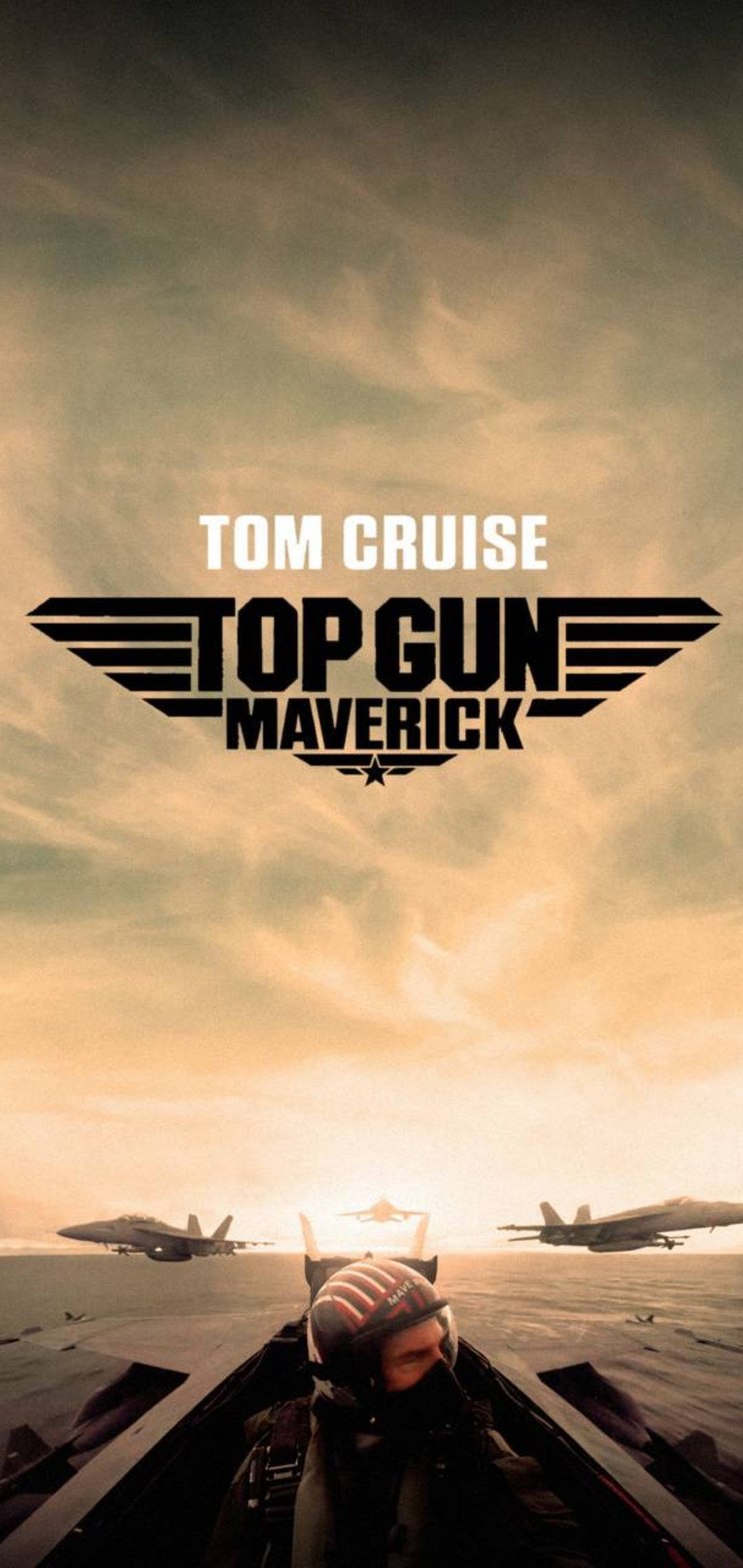 Top Gun Maverick, fighter jet cockpit, three jets, Full HD Phone Wallpaper