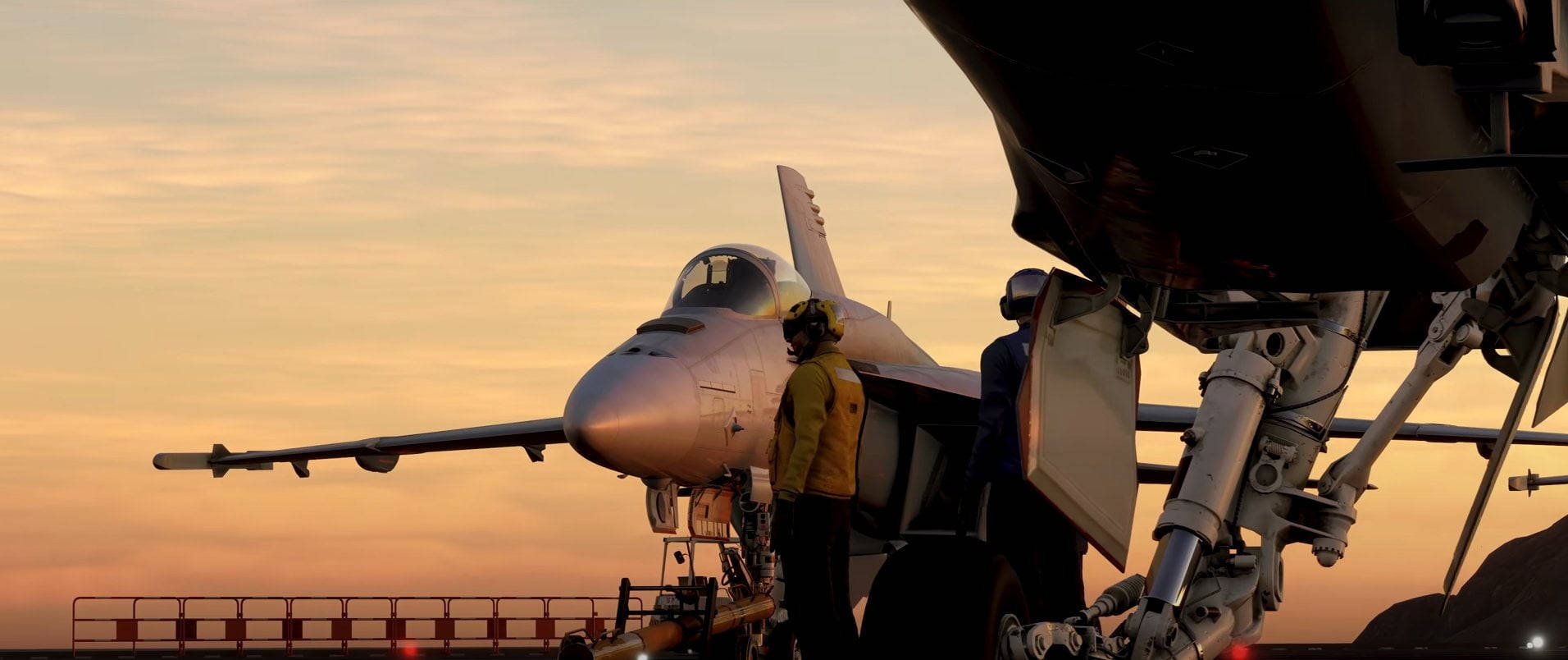 Top Gun Maverick, fighter jets, aircraft carrier deck, HD Desktop Wallpaper