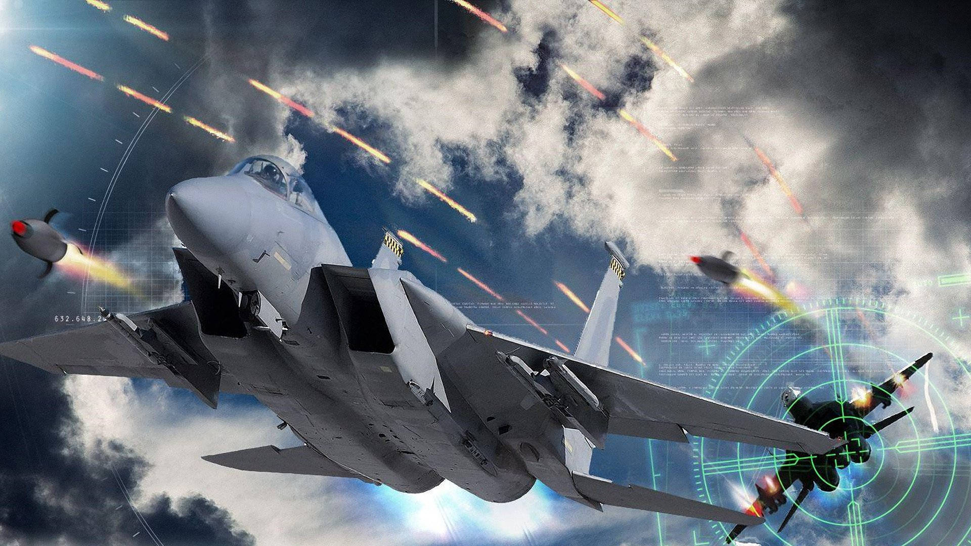 Top Gun Maverick, fighter jet, stormy skies, Full HD Desktop Wallpaper