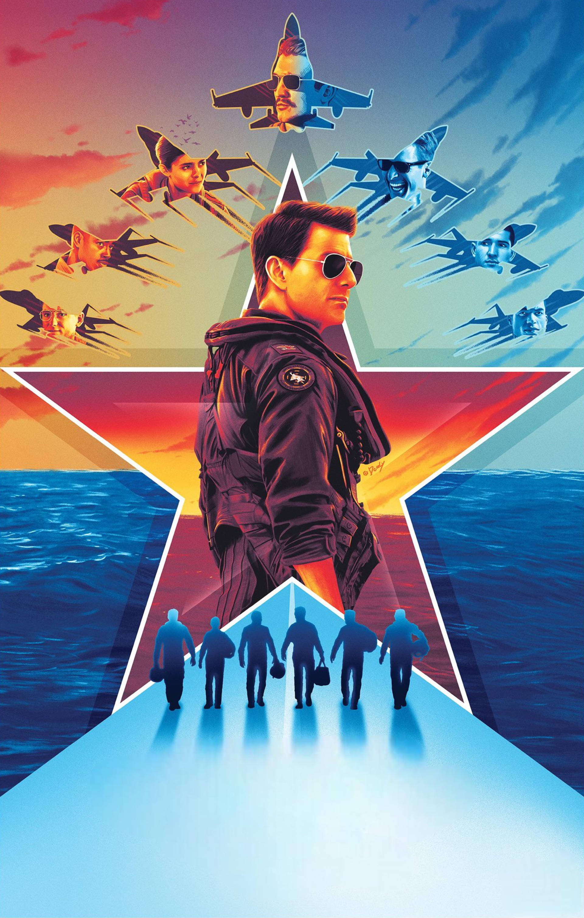Top Gun: Maverick, fighter jets, flight suit, 2K Phone Wallpaper