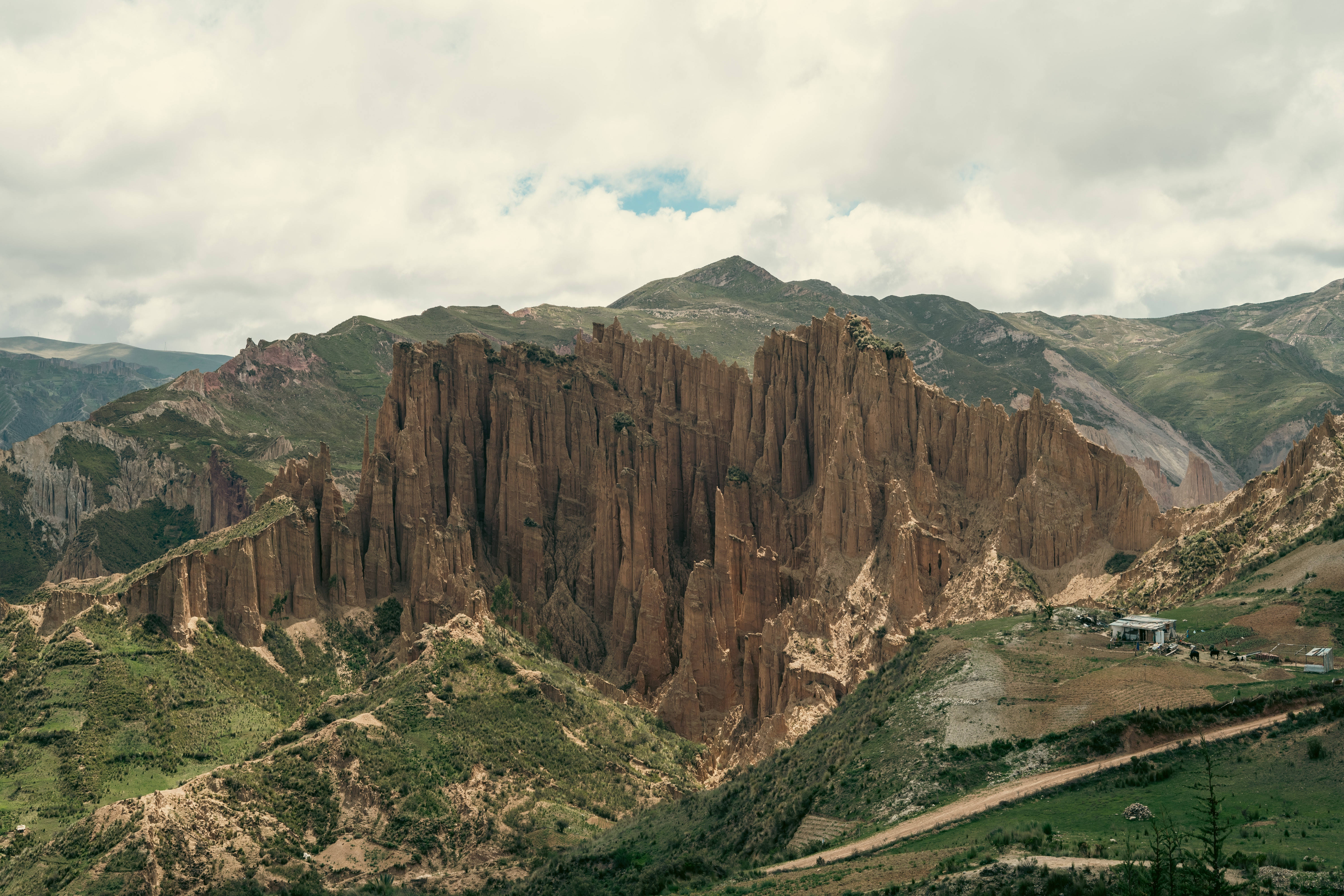 Topography, cliffs, hills, 5K Desktop Wallpaper