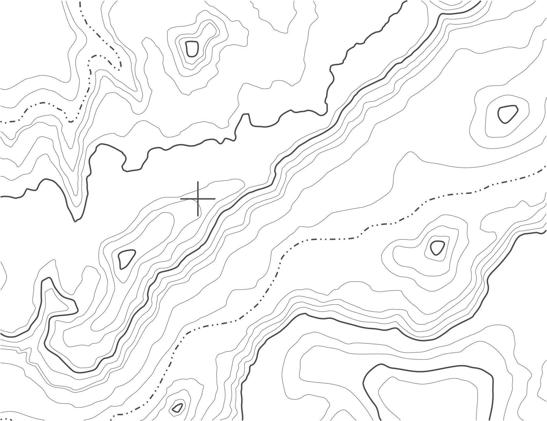black contour lines, white, topographic map, HD Desktop Wallpaper
