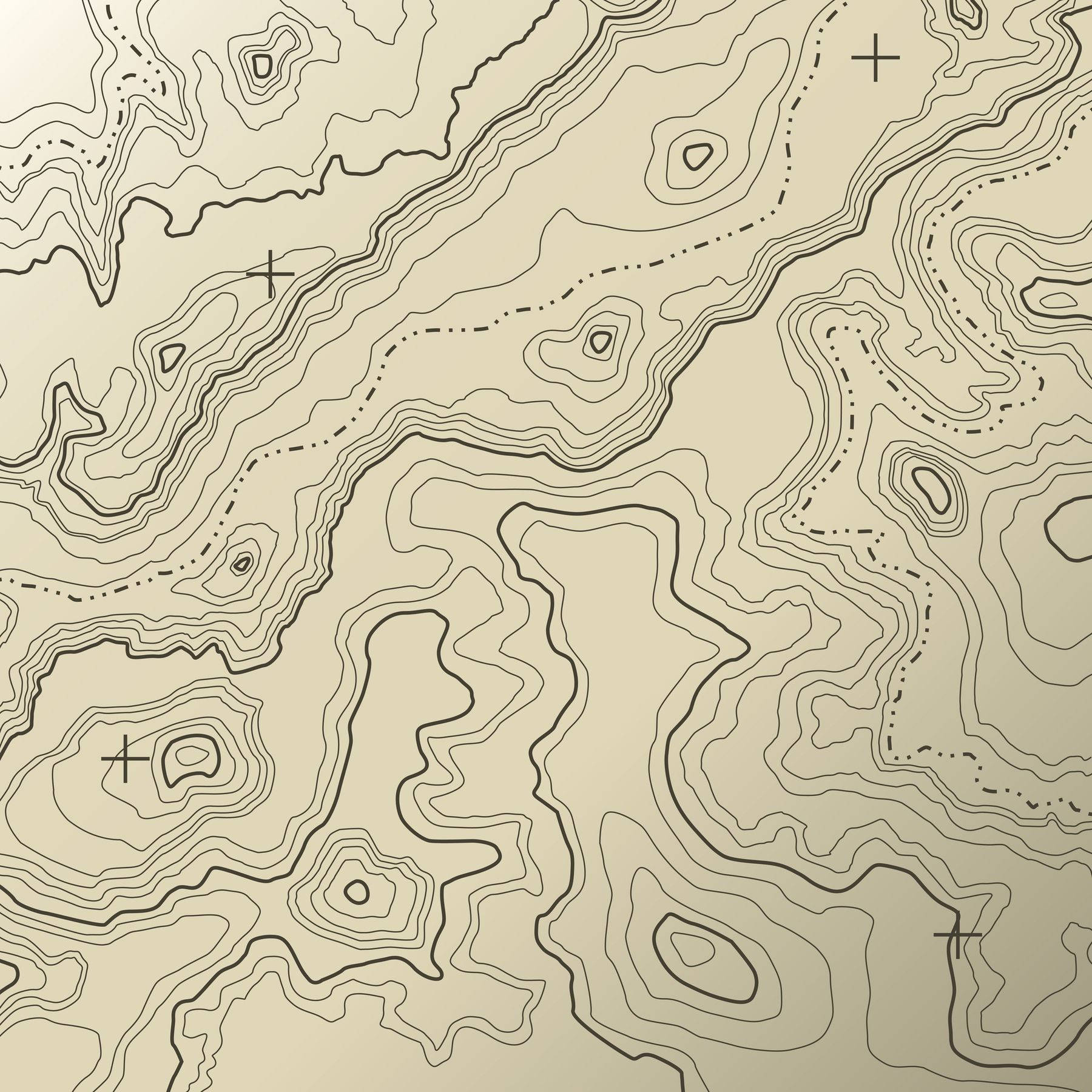 topography map design, winding contour lines, crosshair markers, HD Desktop Wallpaper