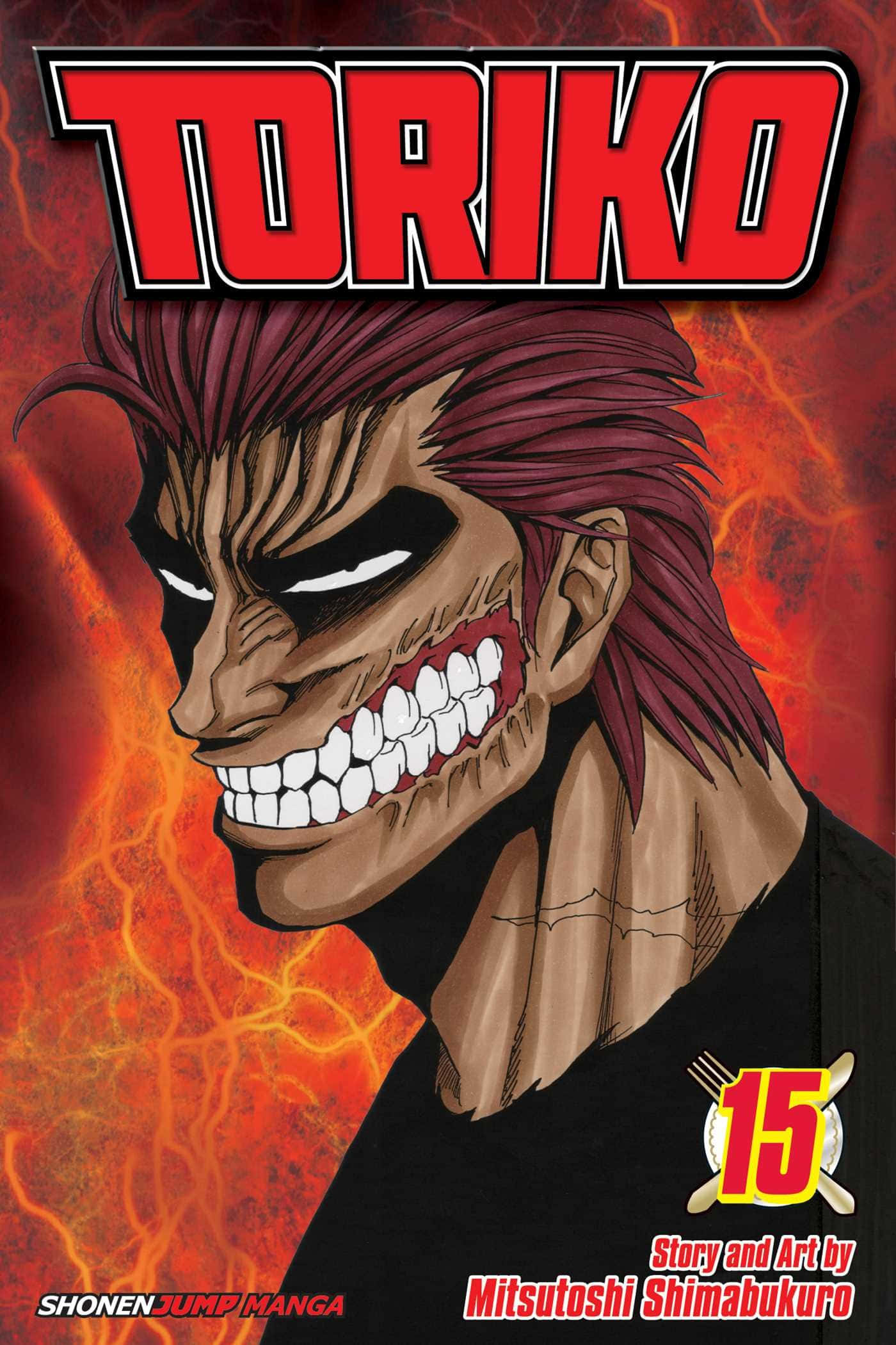 Toriko, maroon hair, wide grin, Full HD Phone Wallpaper