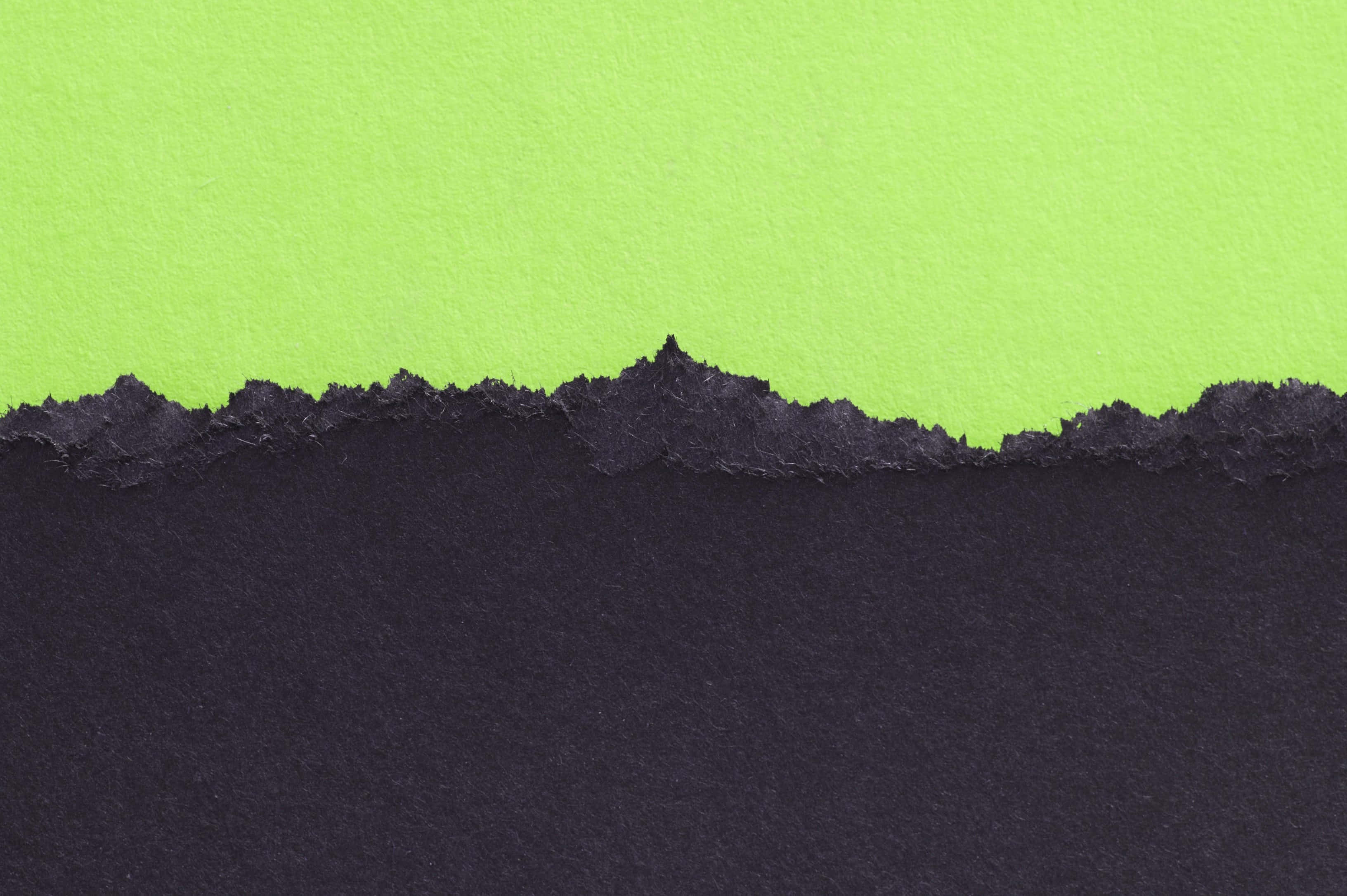 black card texture, torn paper, lime green textured background, 2K Desktop Wallpaper
