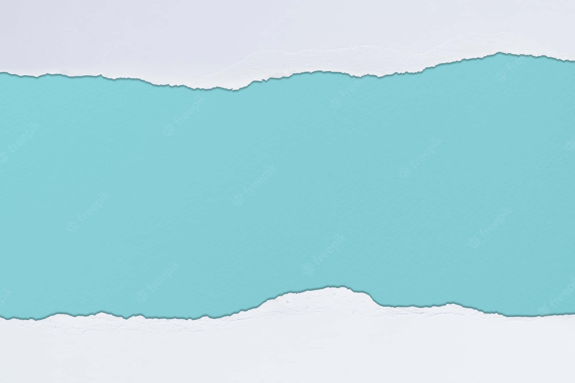light blue, ragged torn paper, teal background, Full HD Desktop Wallpaper