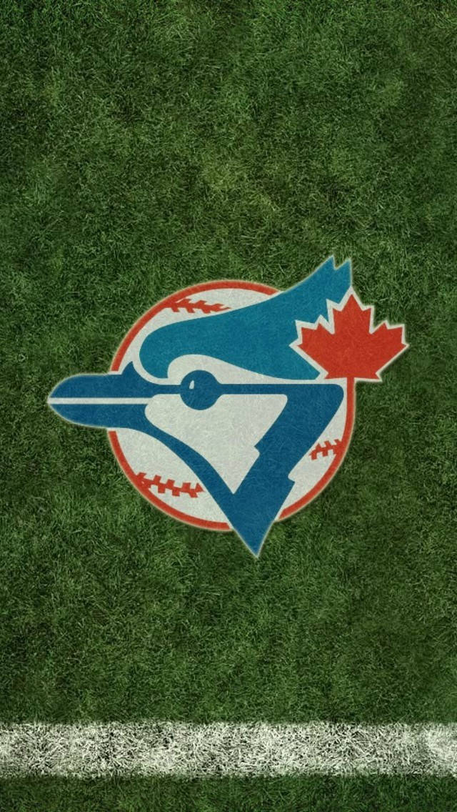Toronto Blue Jays, grassy field, vibrant green, SD Phone Wallpaper