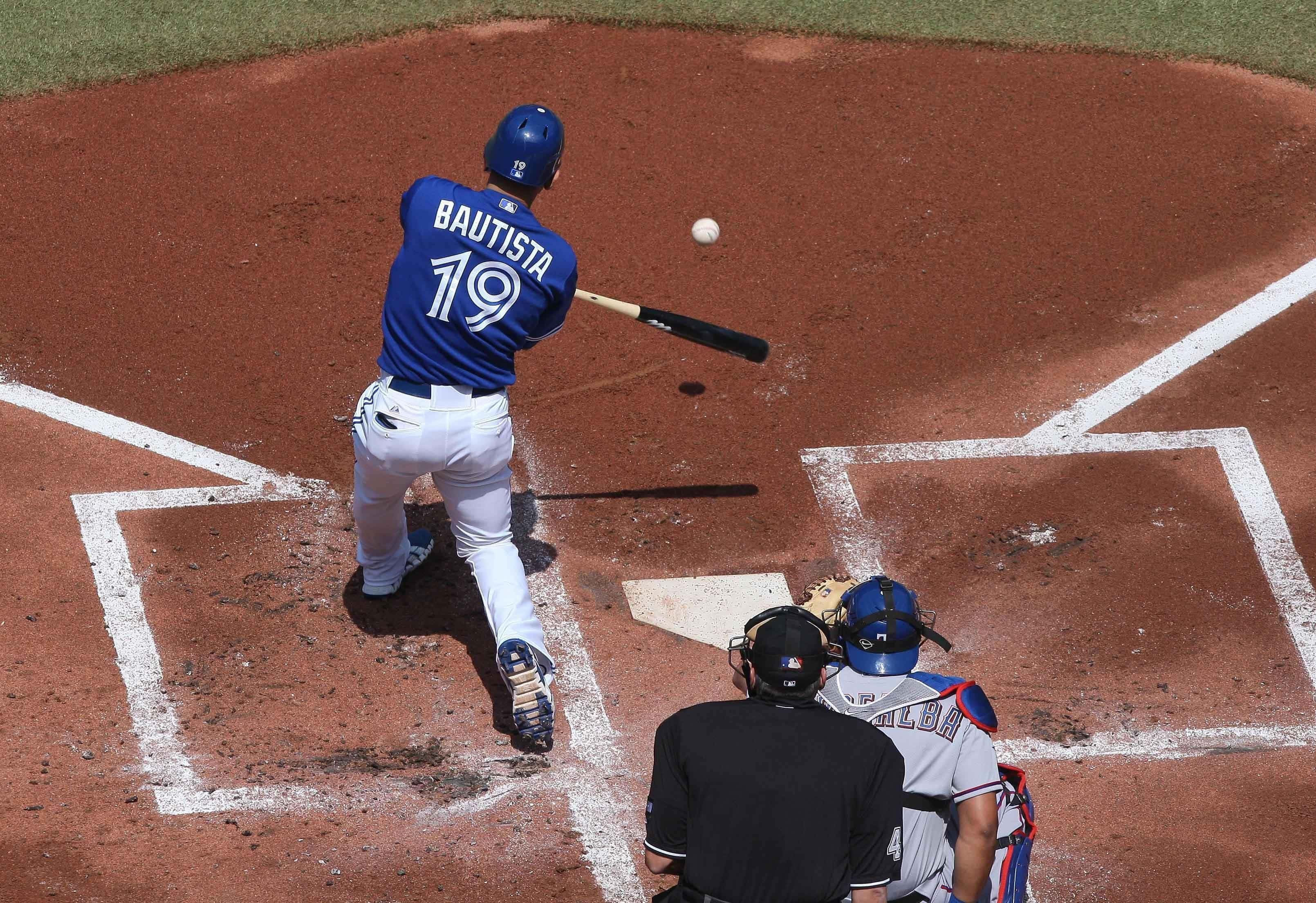 Toronto Blue Jays, blue jersey, home plate, 2K Desktop Wallpaper