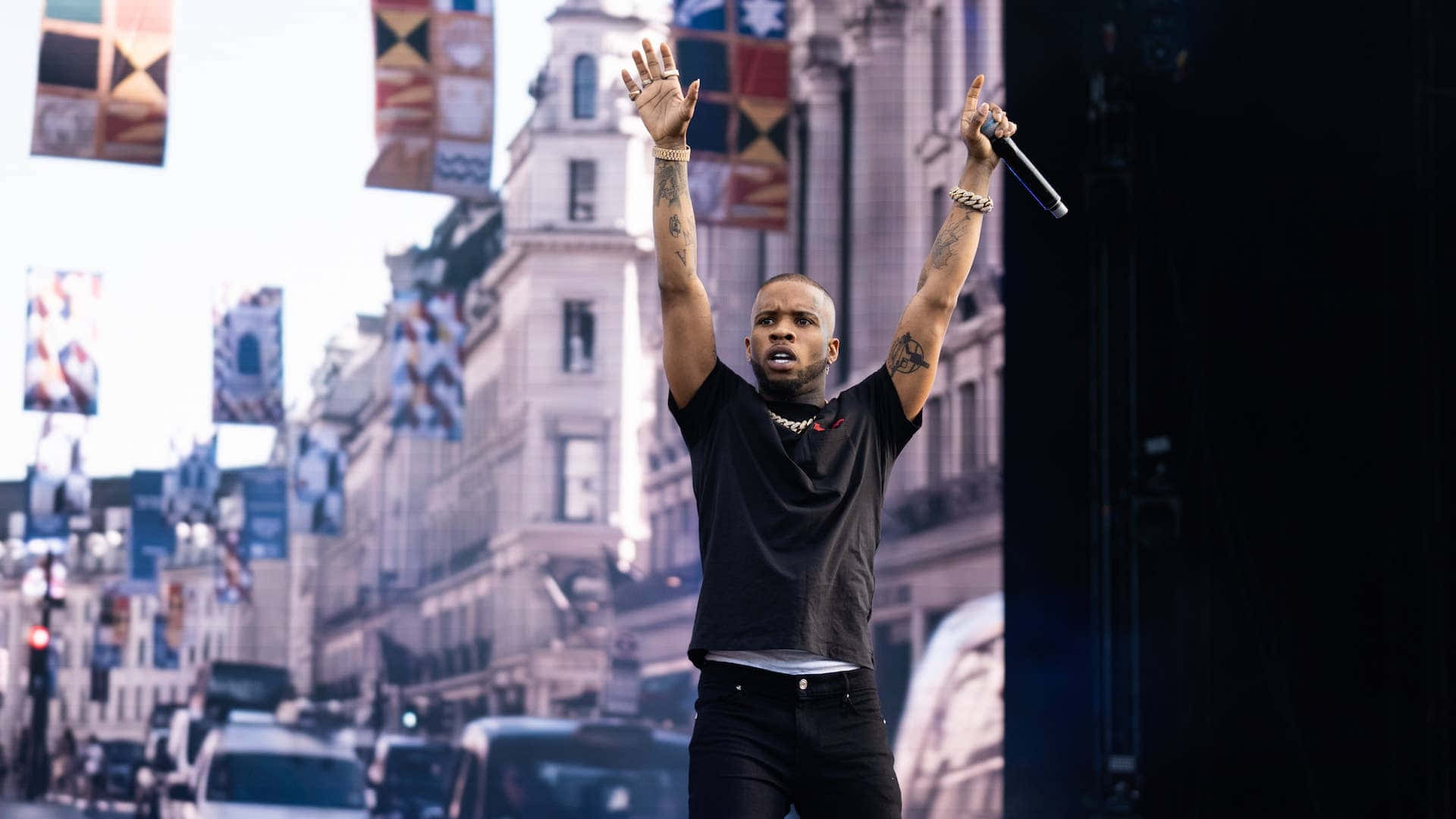 Tory Lanez, live performance, stage, Full HD Desktop Wallpaper