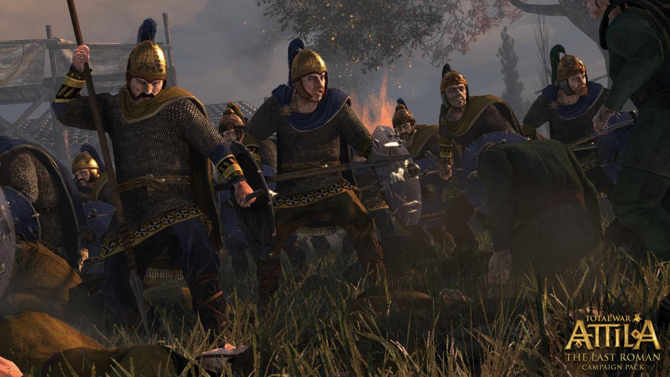 Total War Attila, Fierce Warriors, Roman soldiers, HD Desktop Wallpaper