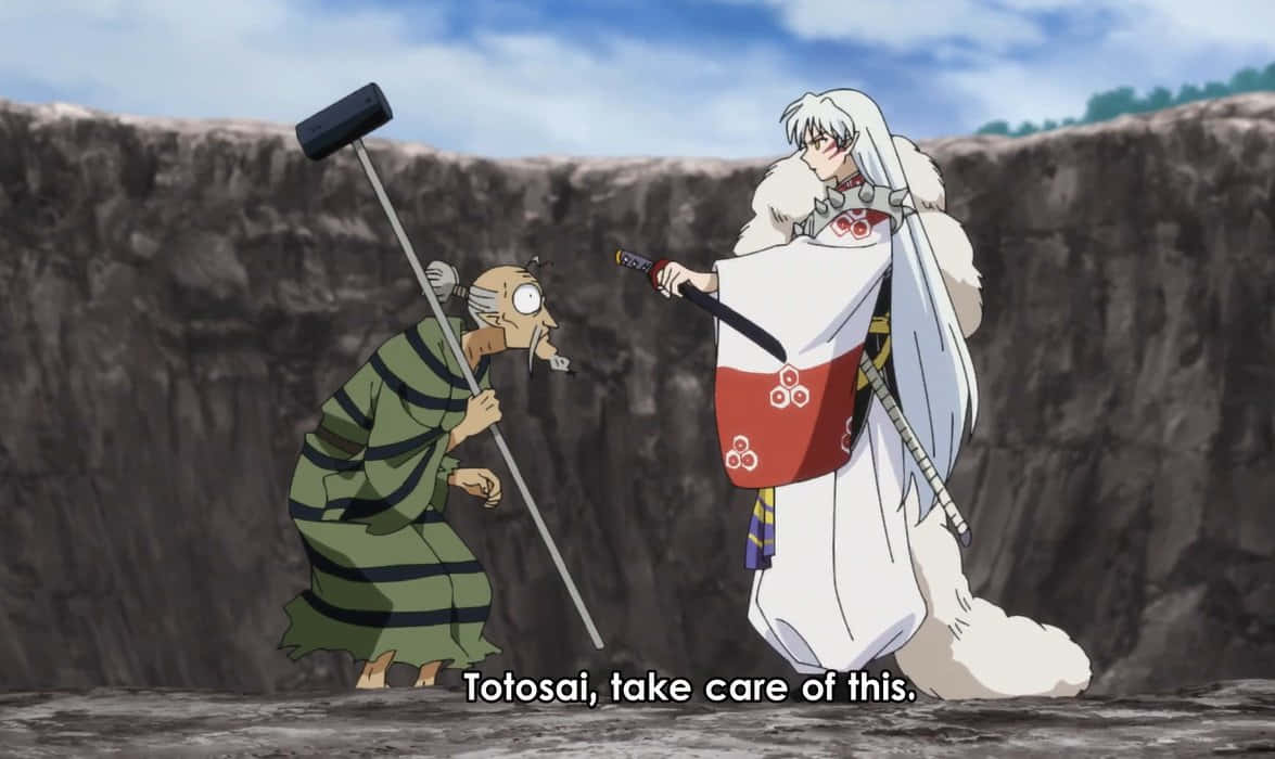Totosai, Mō-Mō, samurai dog, SD Desktop Wallpaper