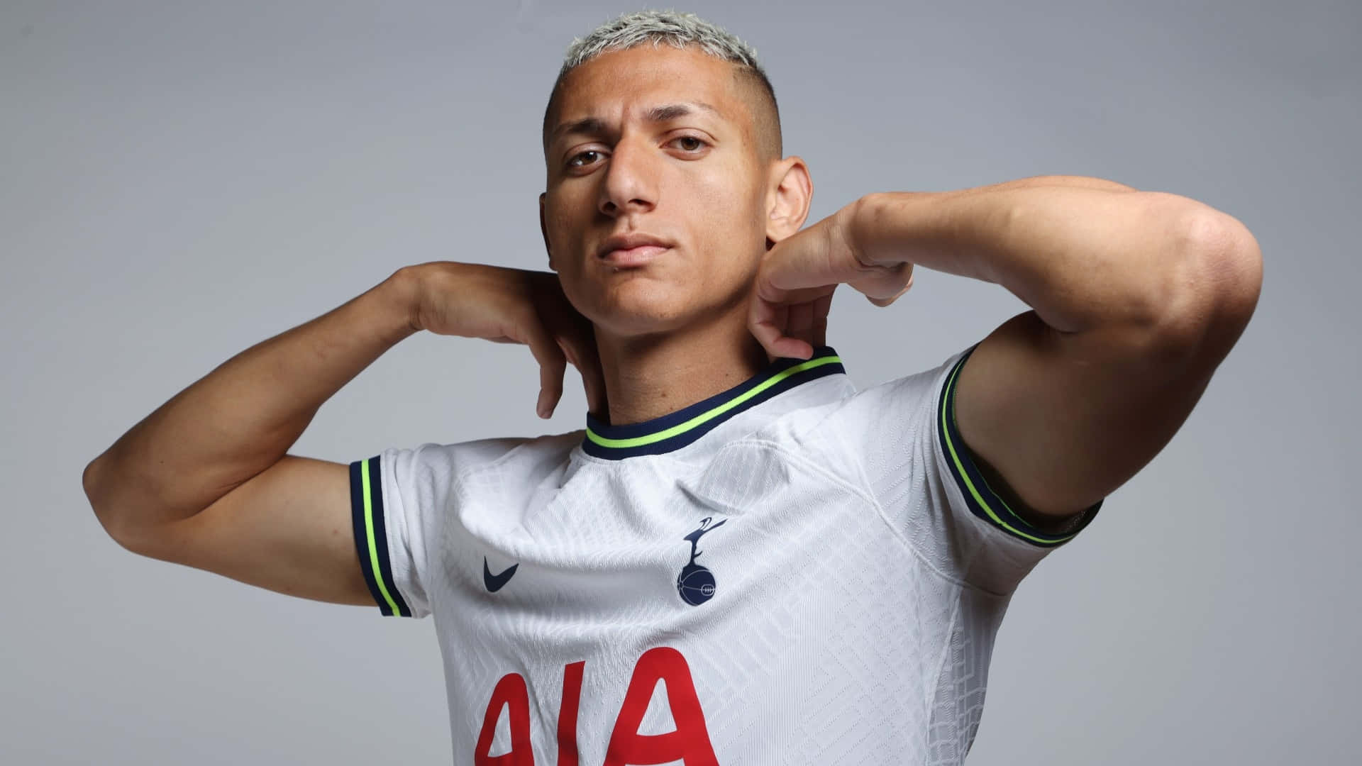 Tottenham, white Tottenham kit, footballer, Full HD Desktop Wallpaper