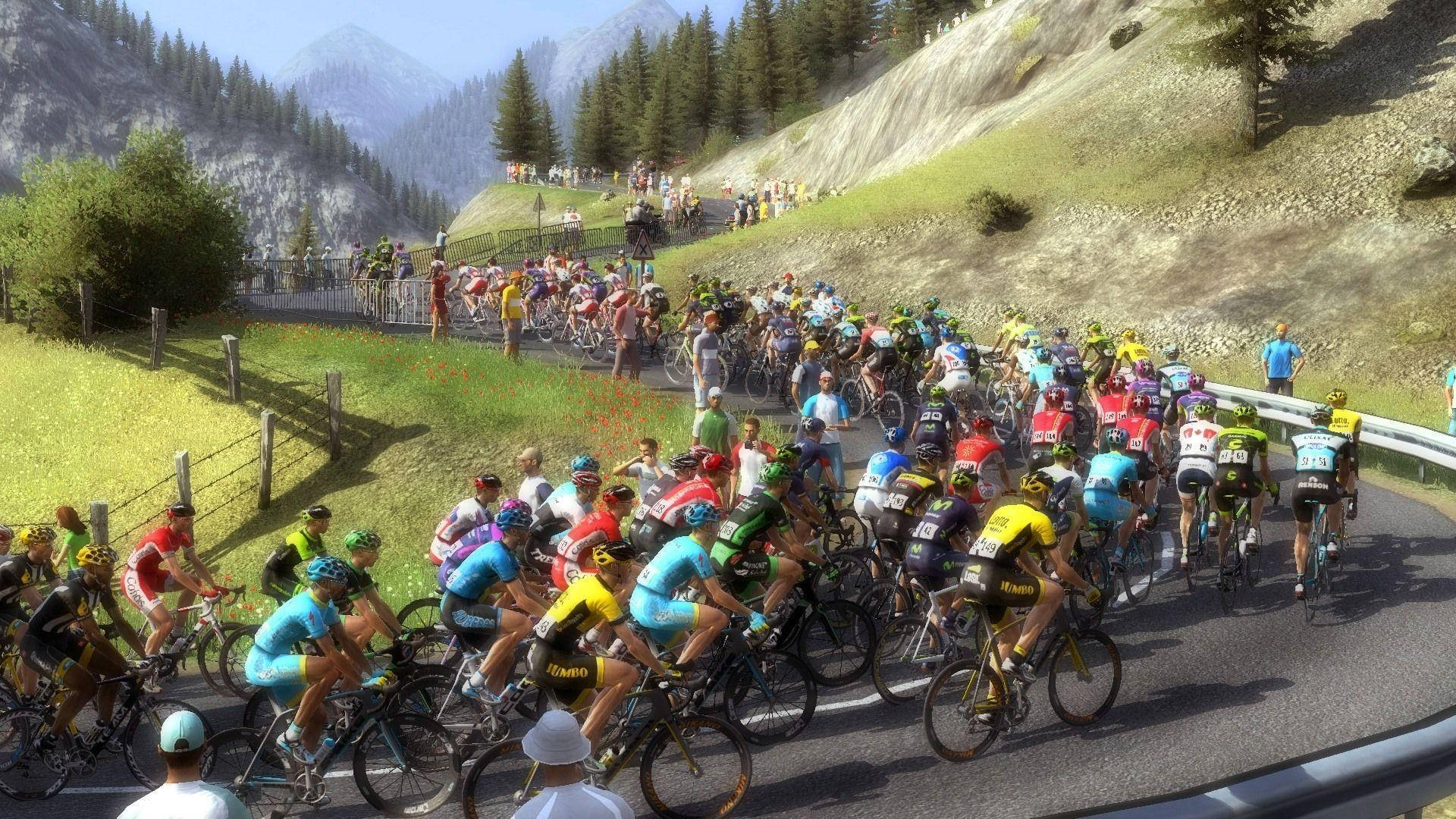 Tour de France, peloton, cyclists, Full HD Desktop Wallpaper
