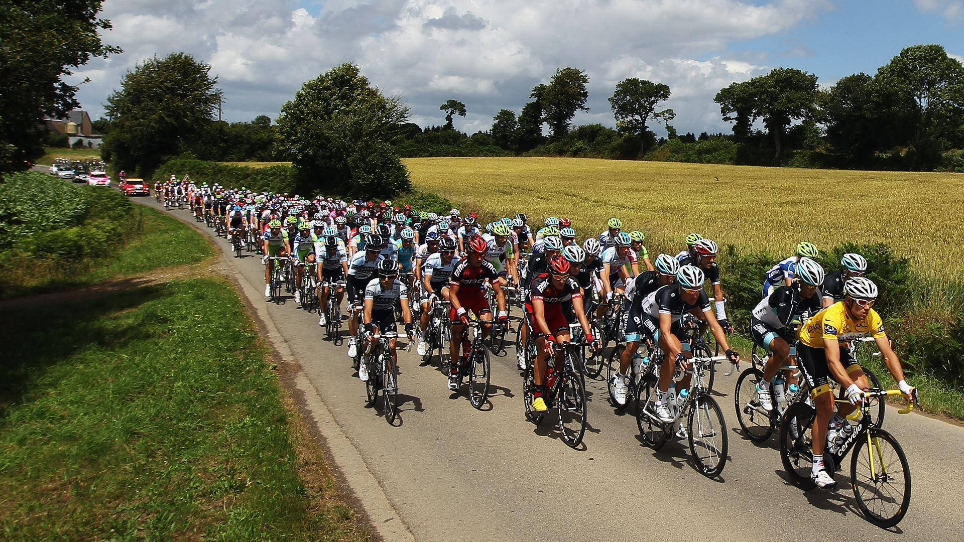 Tour de France, peloton, professional cyclists, Full HD Desktop Wallpaper
