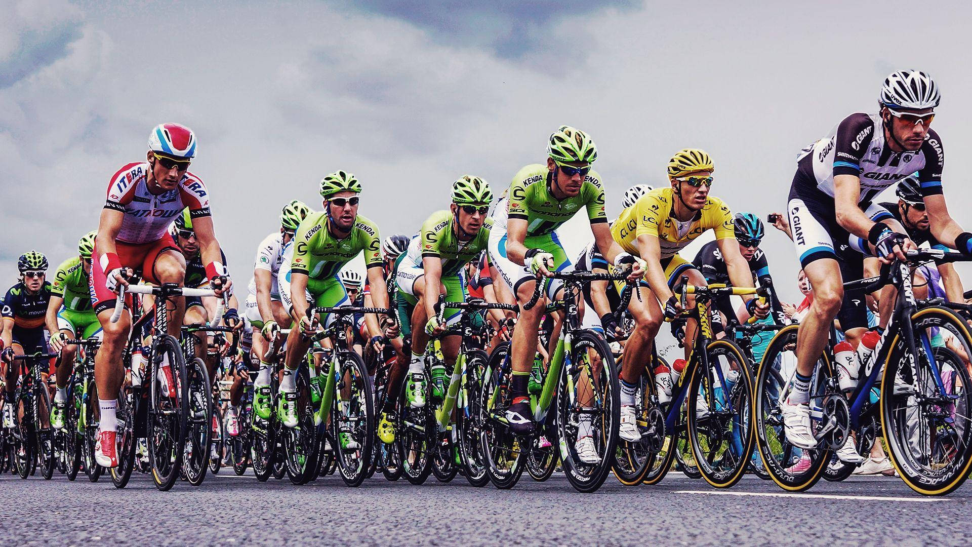 Tour de France, peloton, professional cyclists, Full HD Desktop Wallpaper