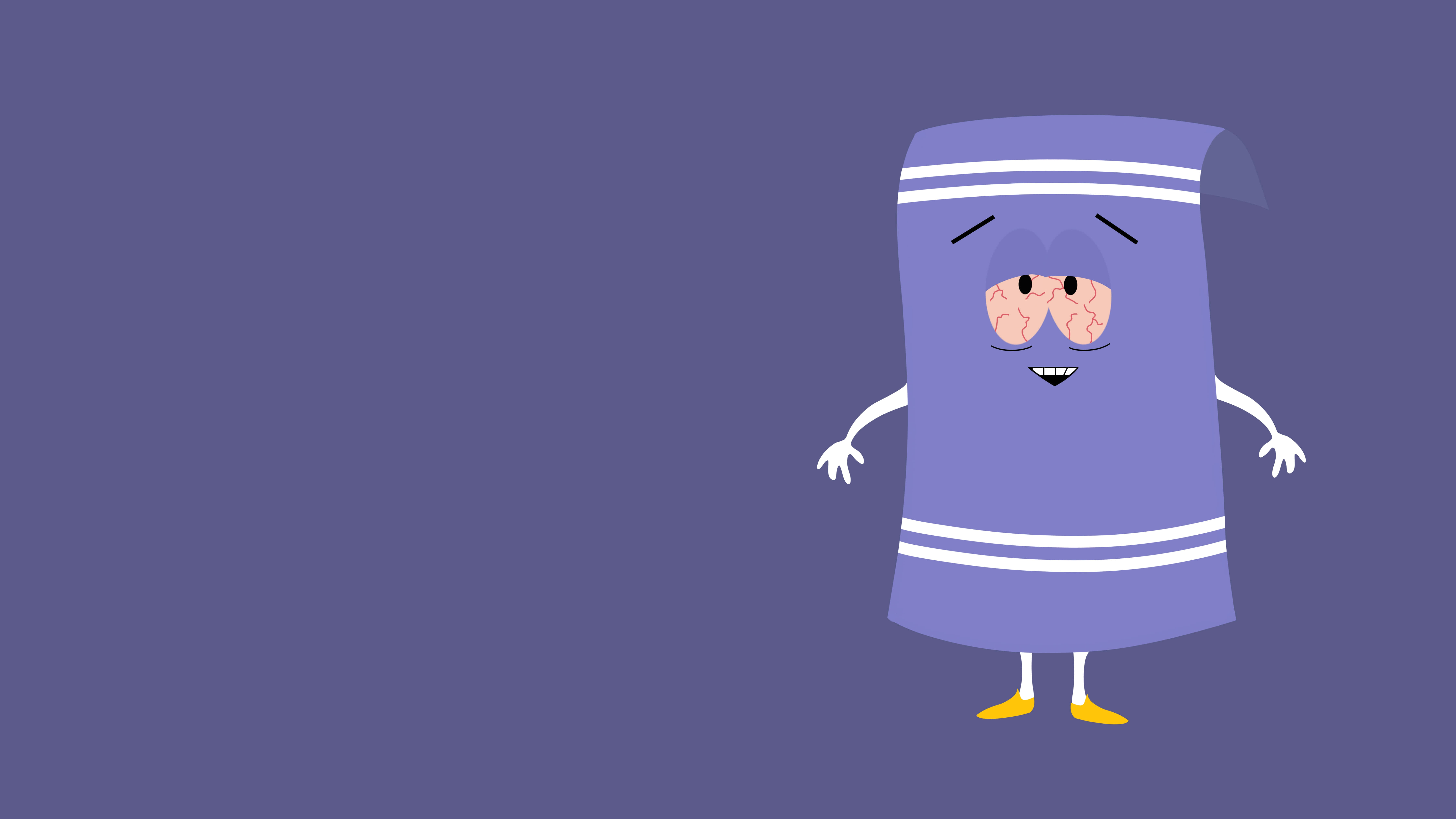 Towelie, animated character, brain face, 5K Desktop Wallpaper