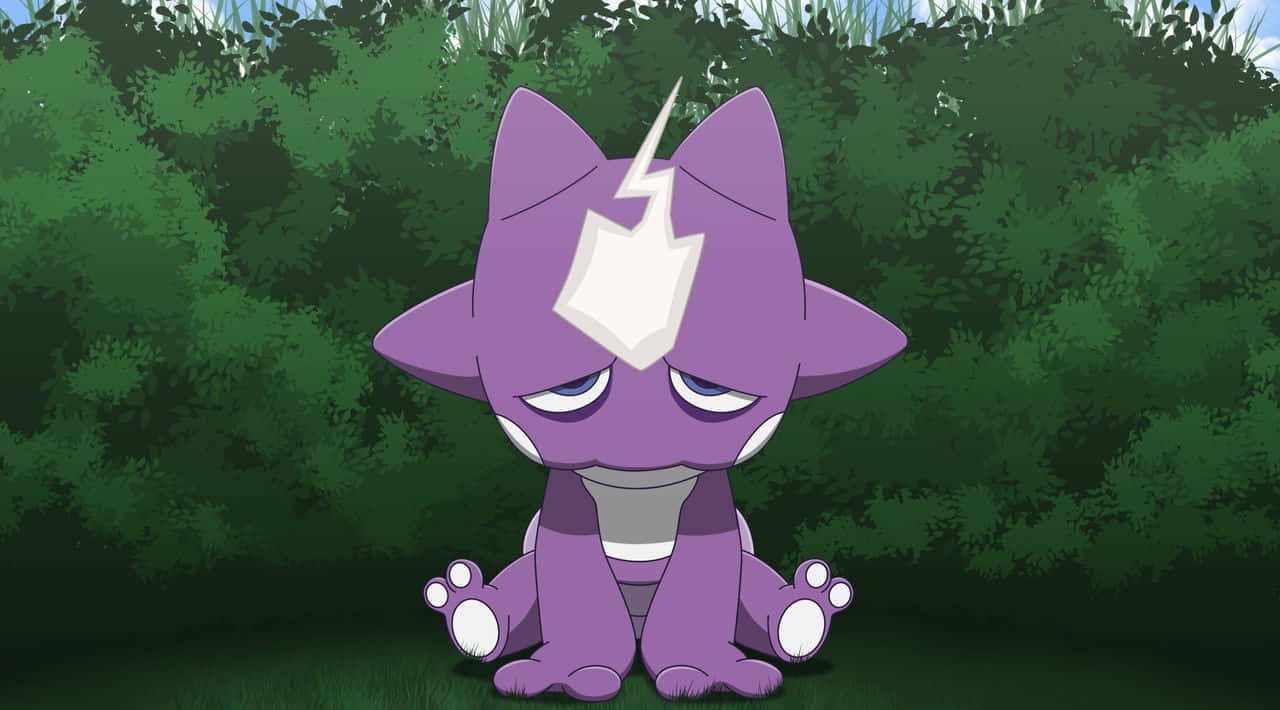 Toxel, purple, anime, HD Desktop Wallpaper