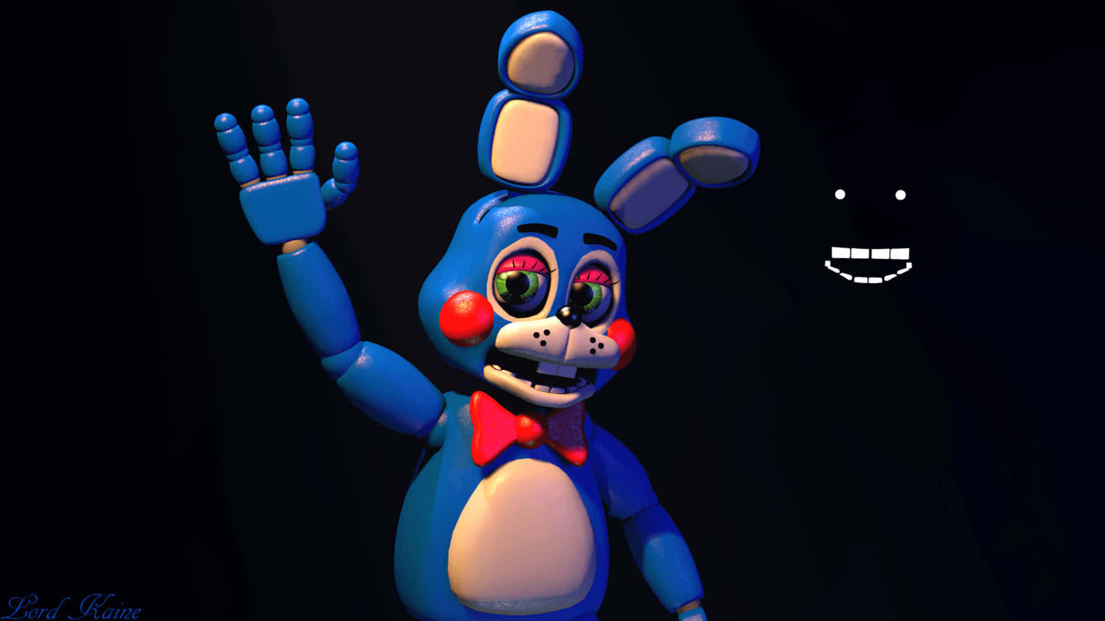 Toy Bonnie, five nights at freddy's, blue animatronic bunny, HD Desktop Wallpaper