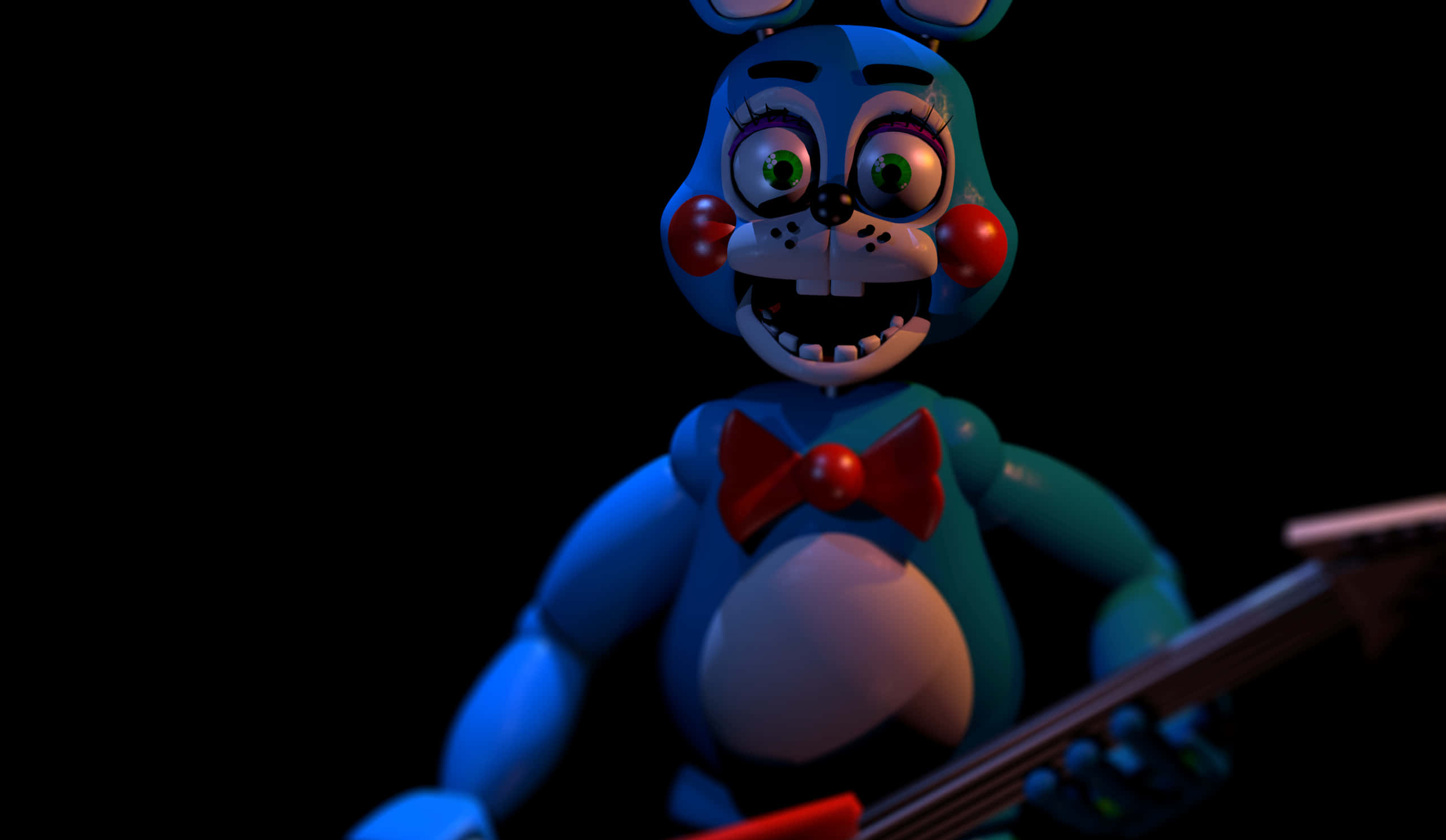 Toy Bonnie, five nights at freddy's, fnaf, 2K Desktop Wallpaper