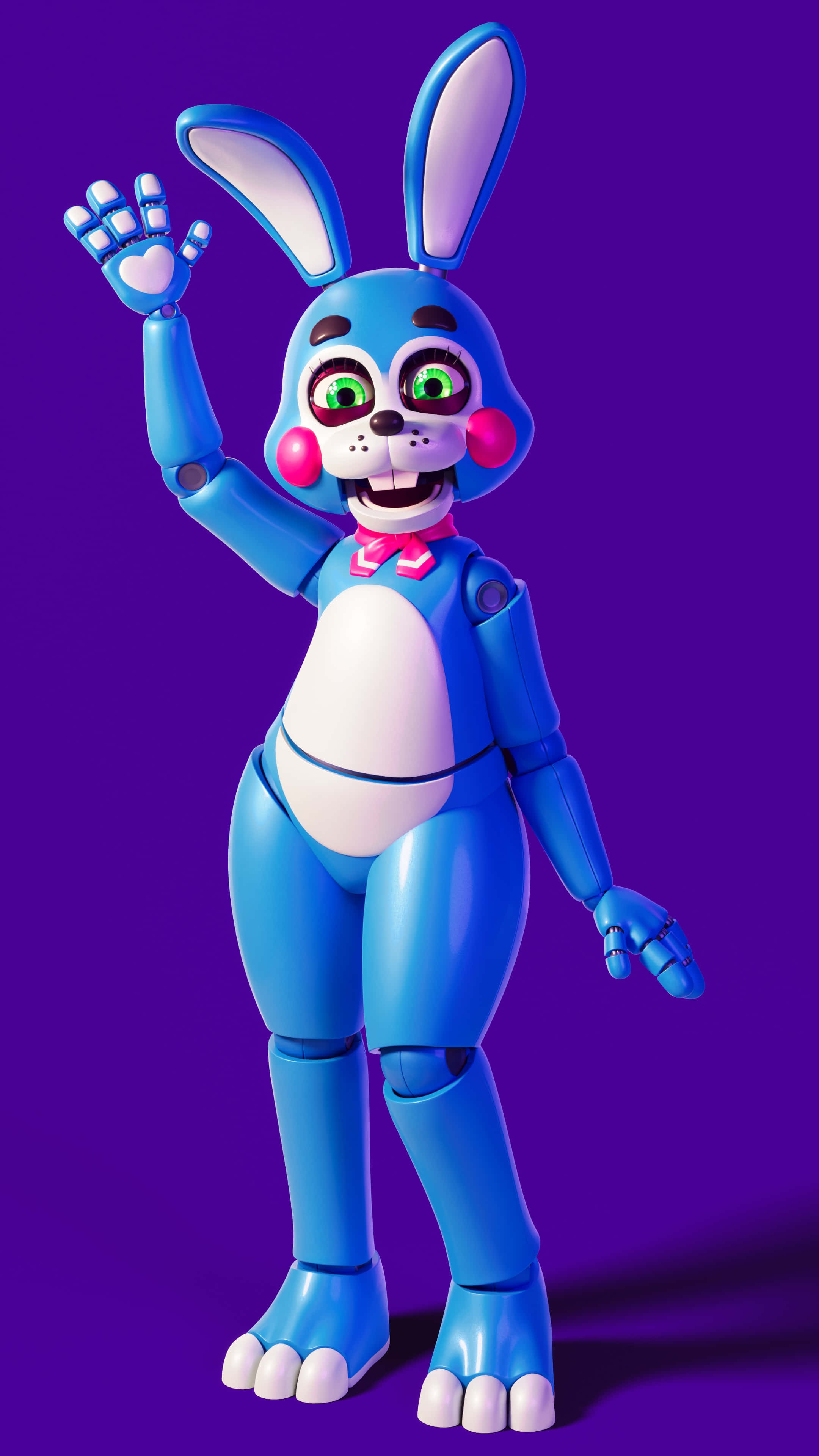 Toy Bonnie, five nights at freddy's, bunny, 4K Phone Wallpaper