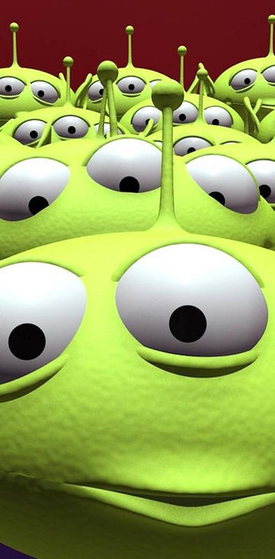 Toy Story Alien, green, three-eyed, HD Phone Wallpaper