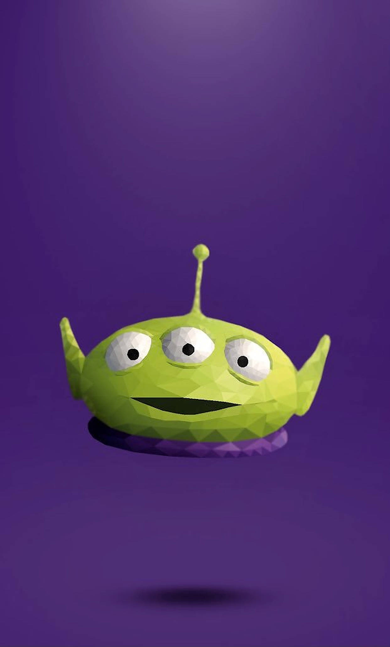 Toy Story Alien, green alien, three eyes, Full HD Phone Wallpaper