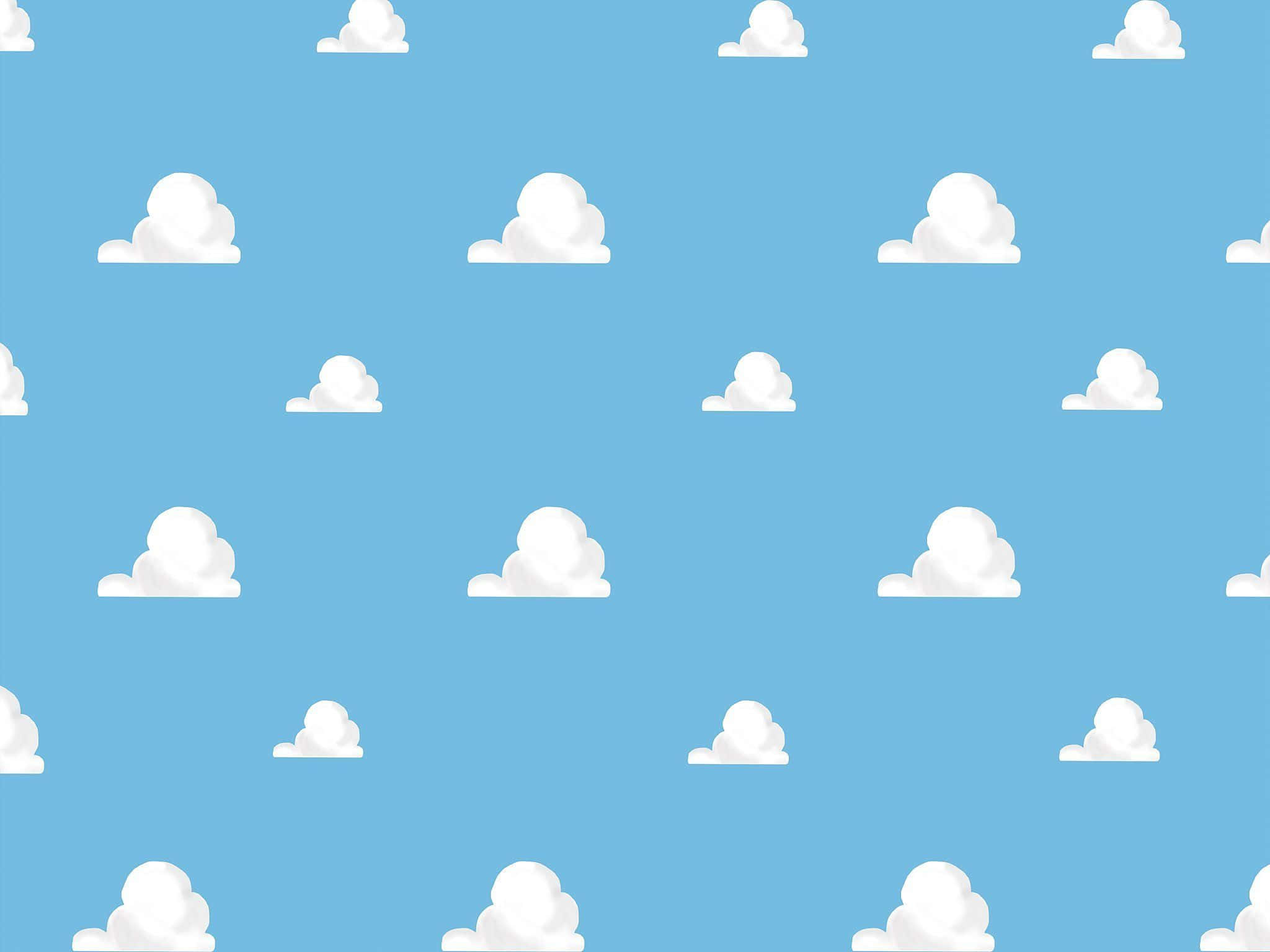 Toy Story, cloud, light blue sky, Full HD Desktop Wallpaper