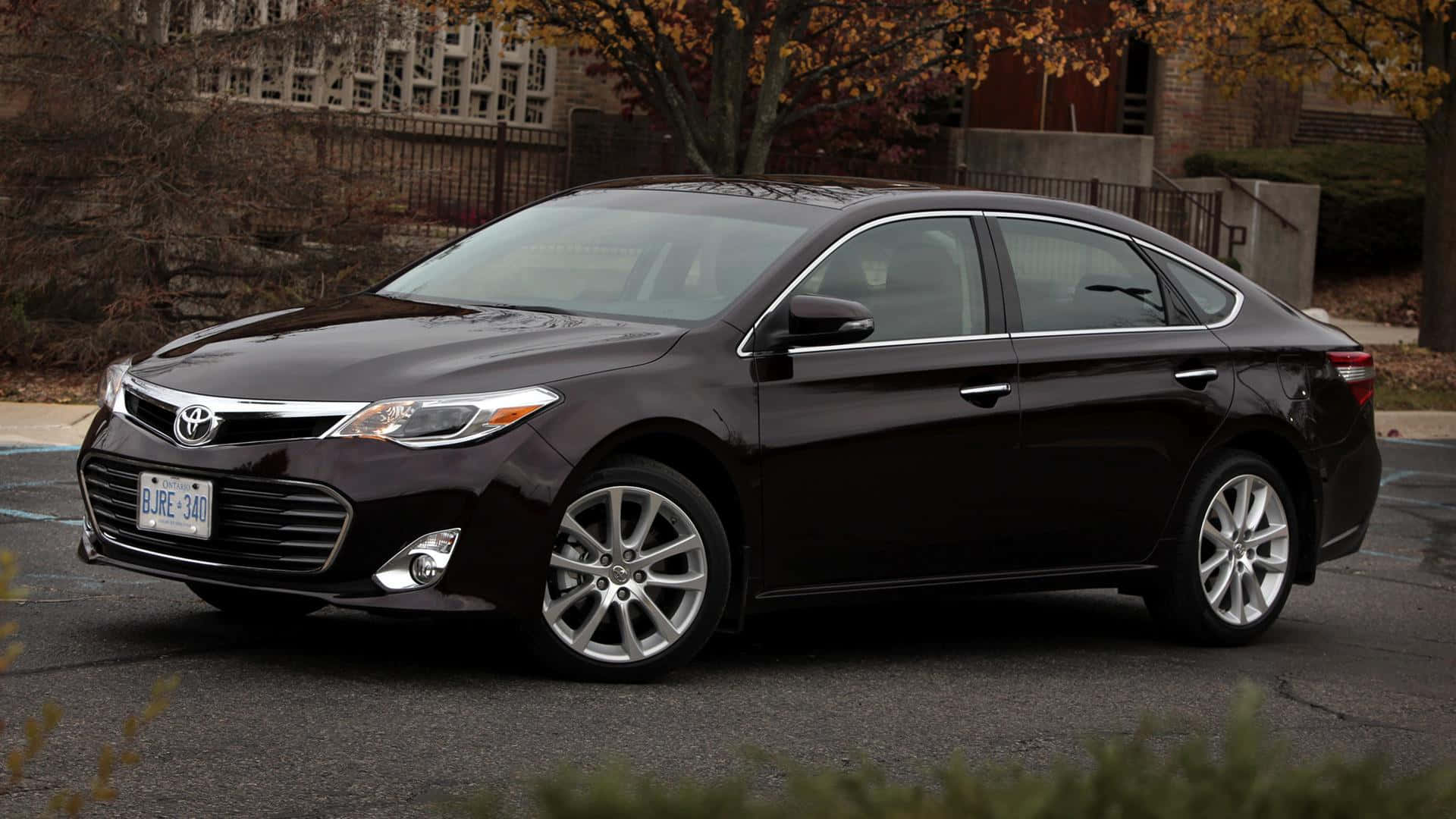 Toyota Avalon, dark brown, sedan, Full HD Desktop Wallpaper
