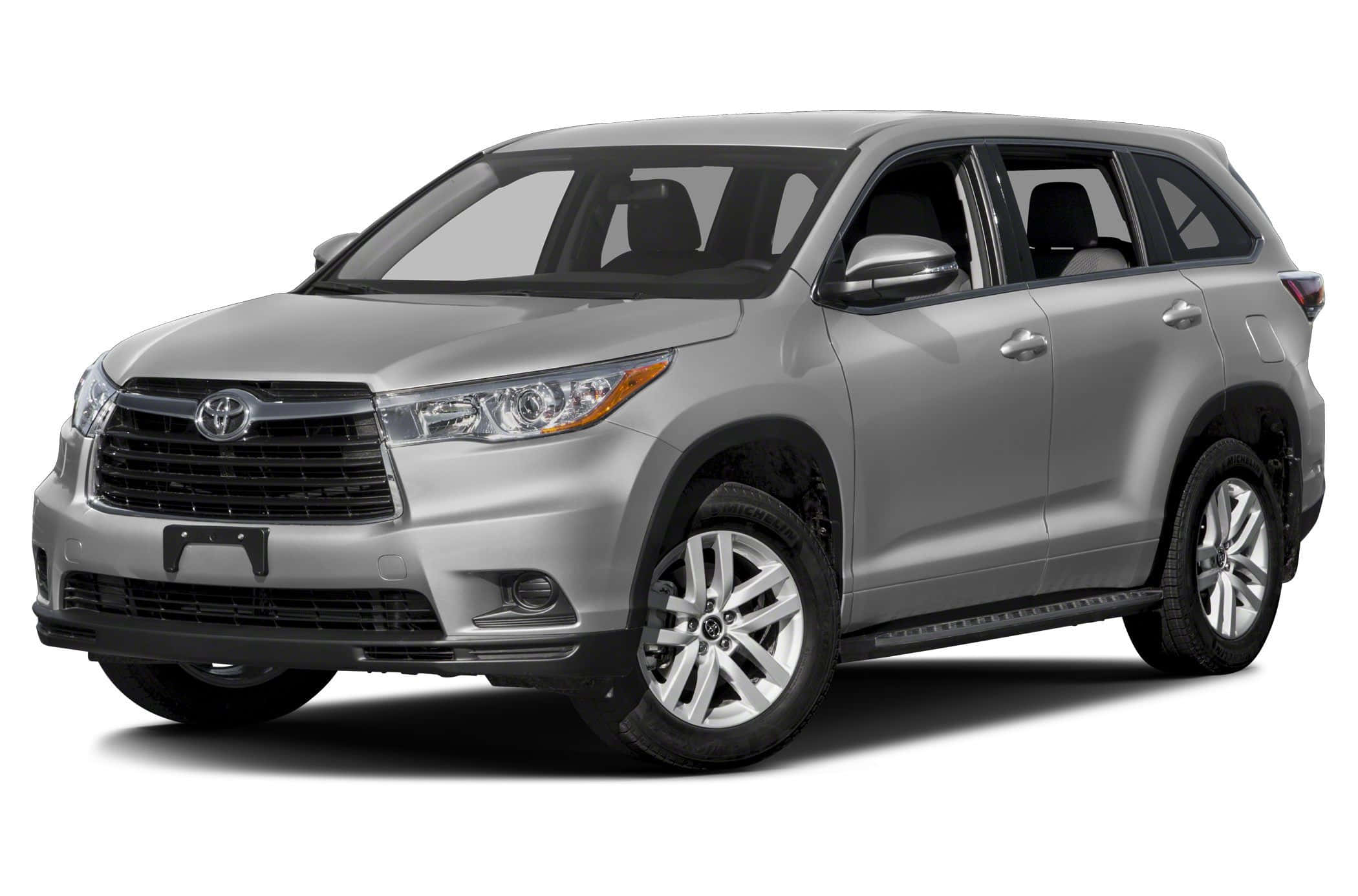 2022 Toyota Highlander, silver, sleek, Full HD Desktop Wallpaper