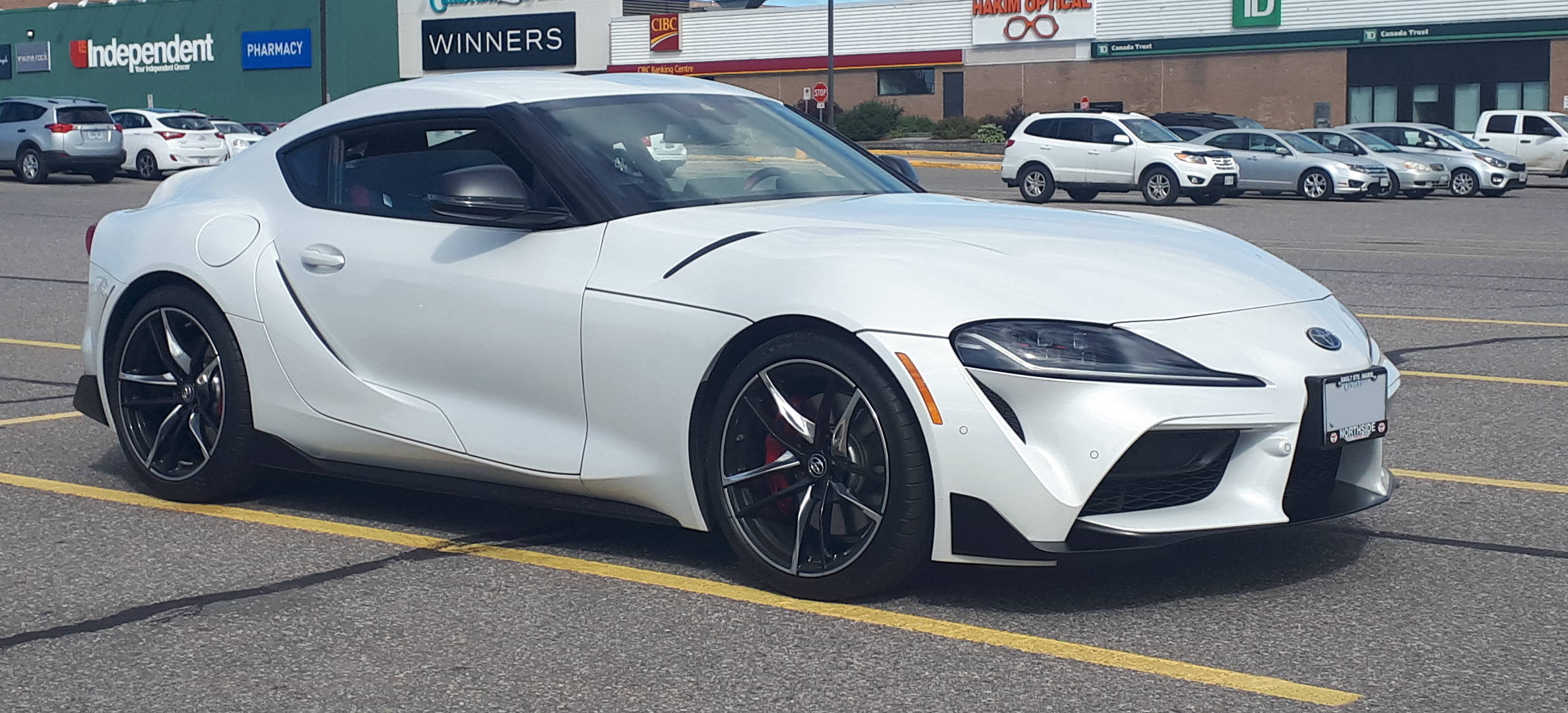 Toyota Supra, silver white hued, sleek white, Full HD Desktop Wallpaper